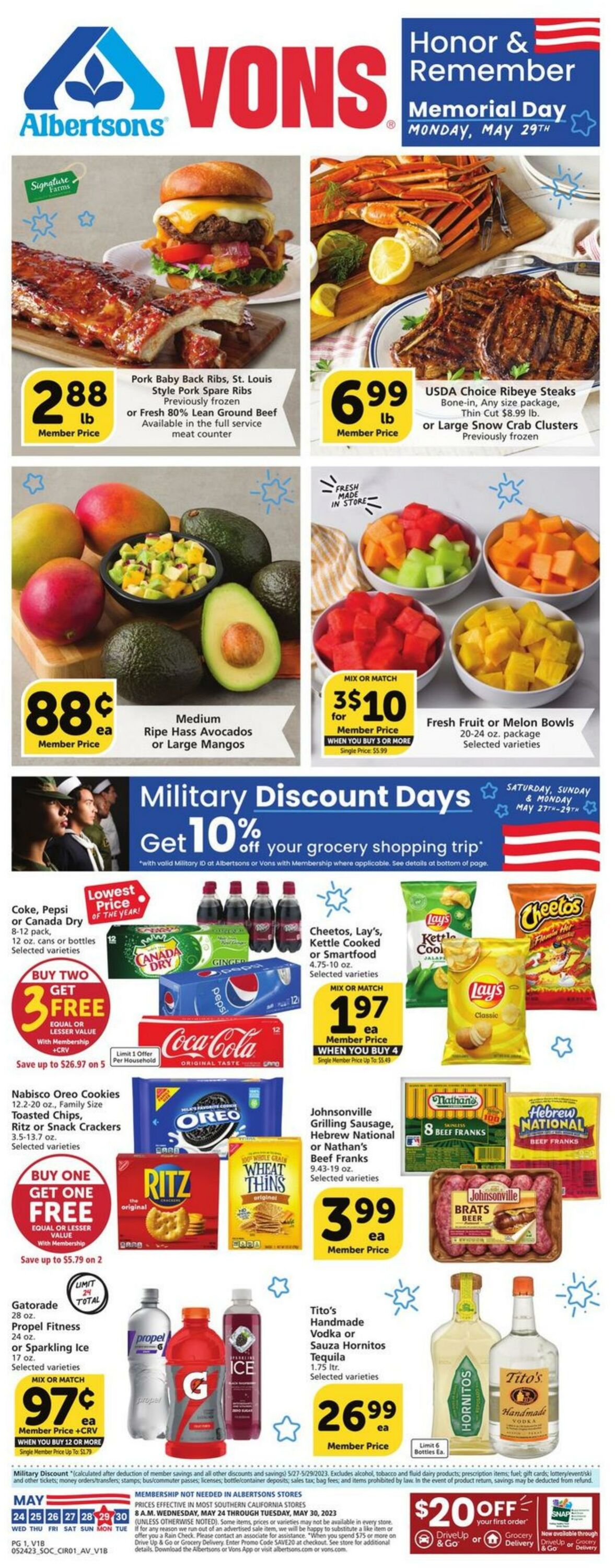 Vons Ad from 05/24/2023