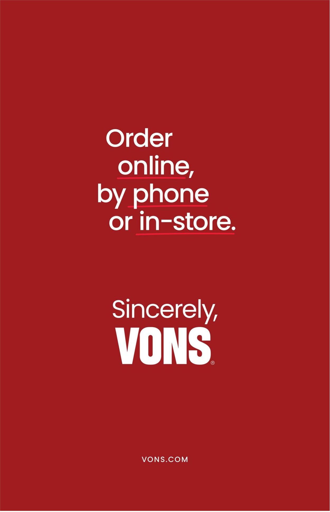 Vons Ad from 11/09/2023