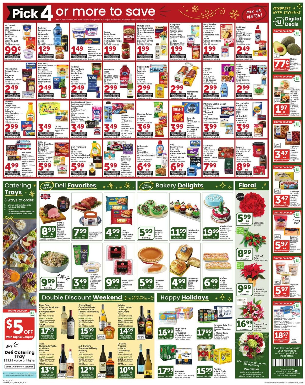 Vons Ad from 12/13/2023
