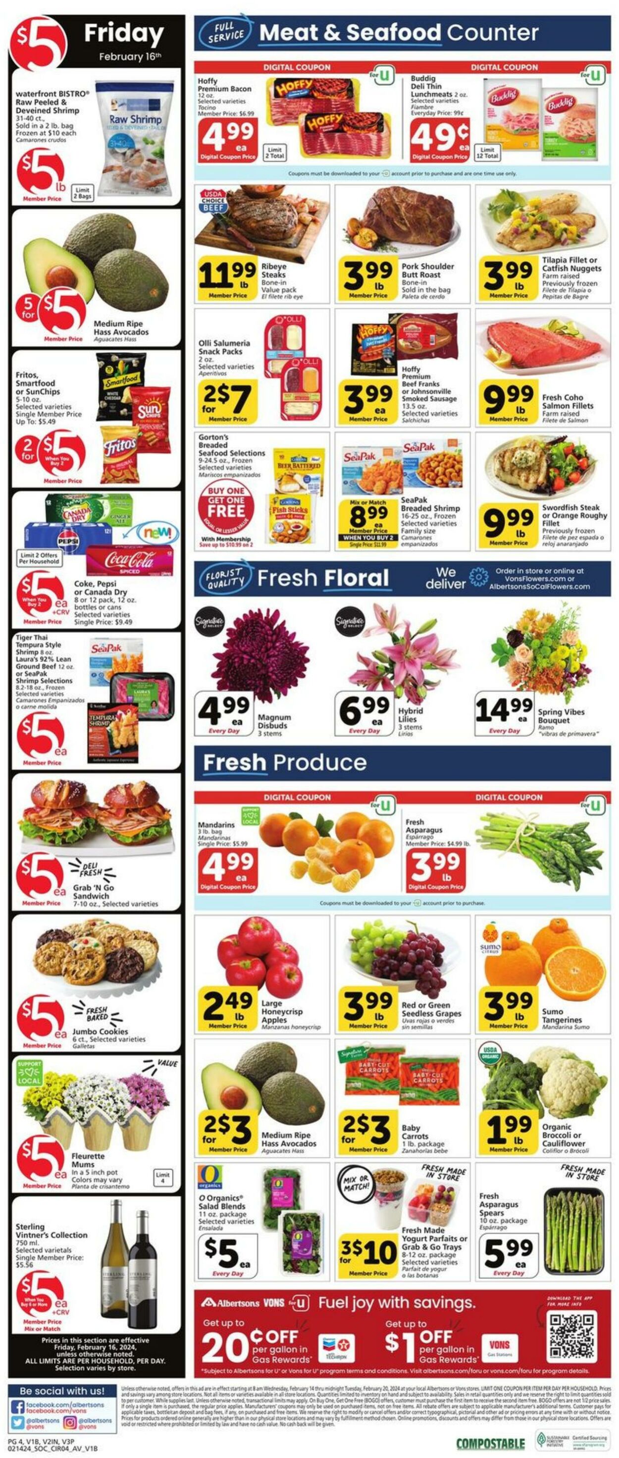 Vons Ad from 02/14/2024