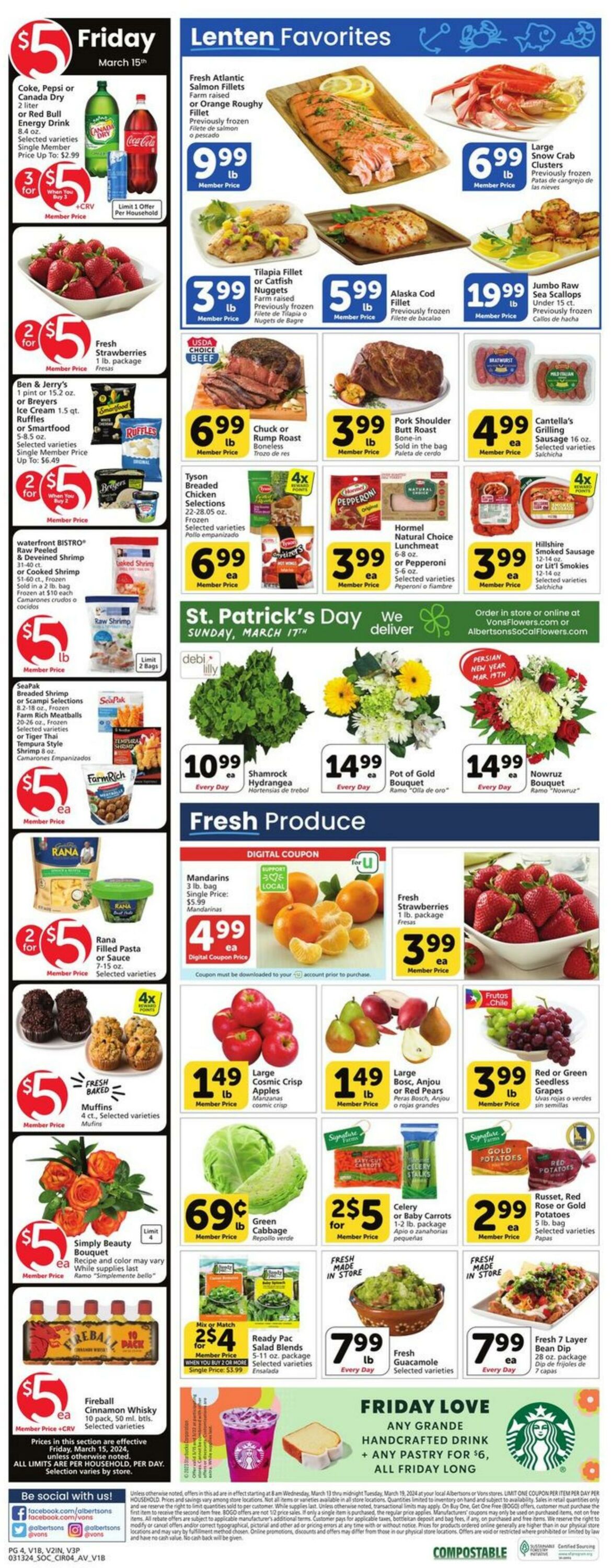 Vons Ad from 03/13/2024