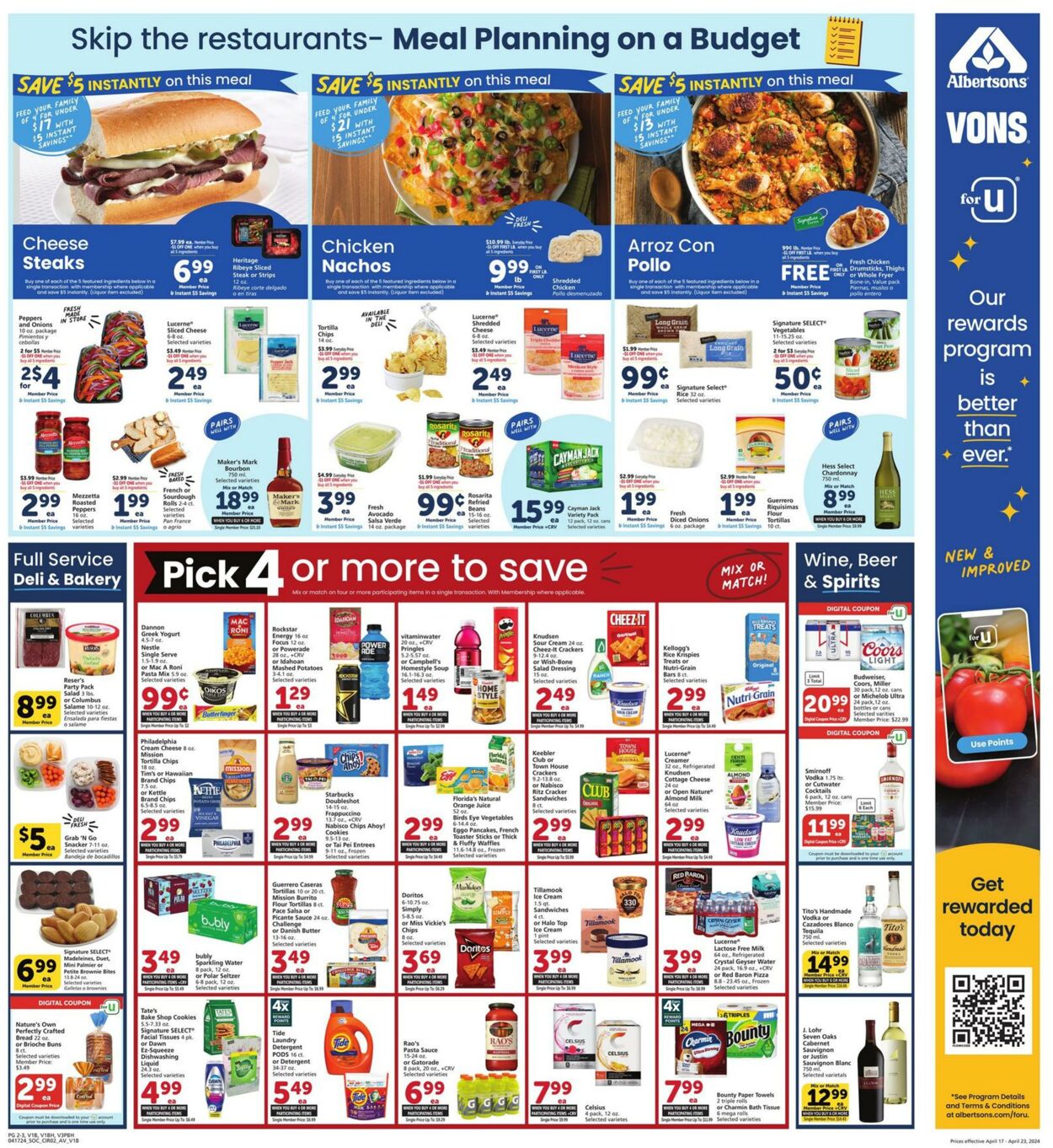 Vons Ad from 04/17/2024