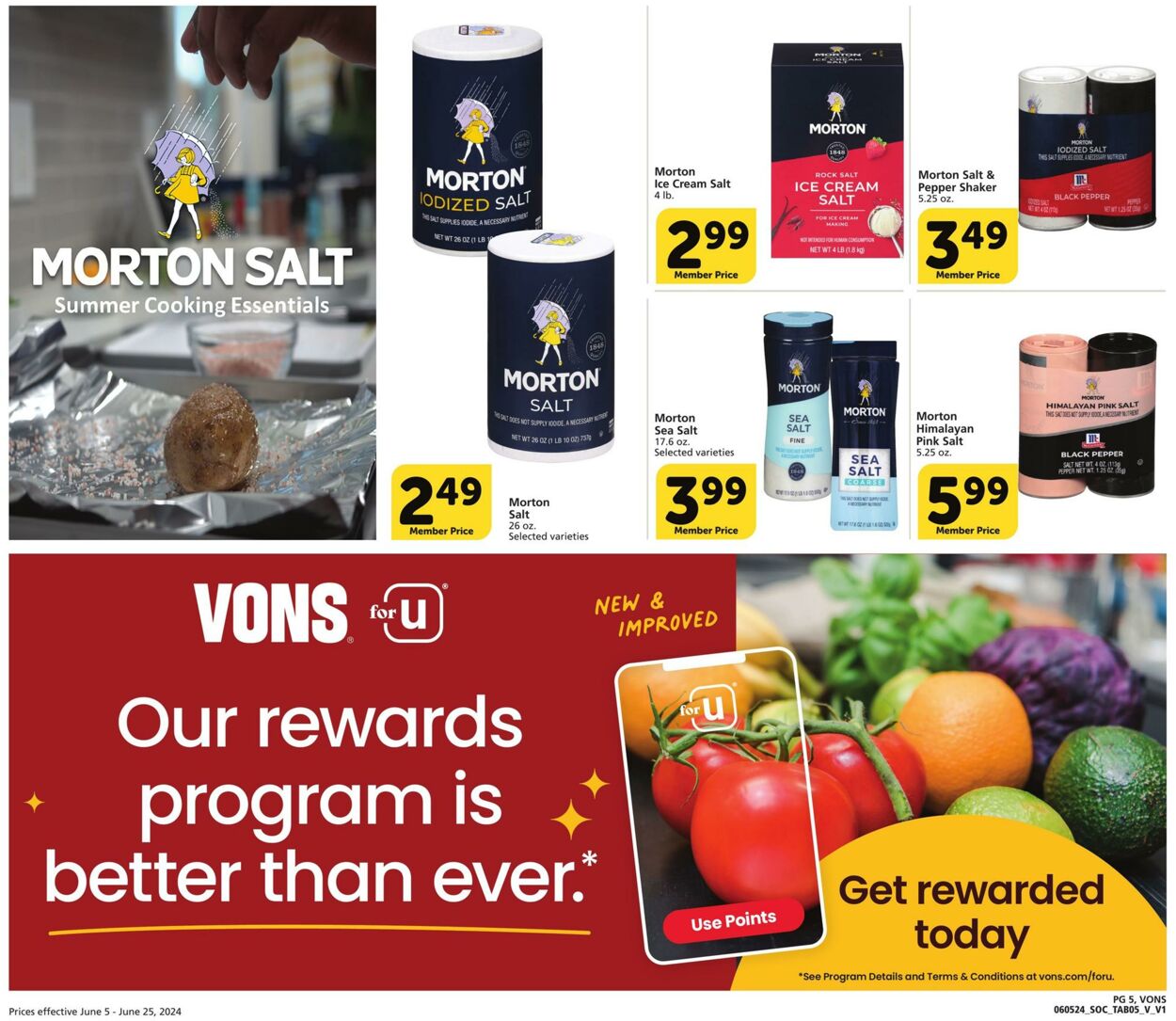 Vons Ad from 06/05/2024