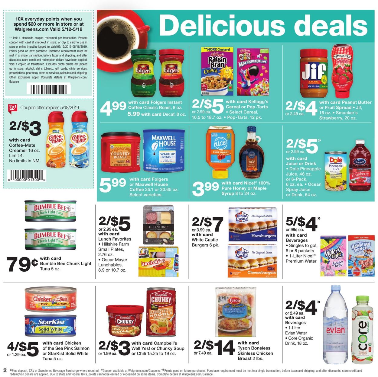 Walgreens Ad from 05/12/2019
