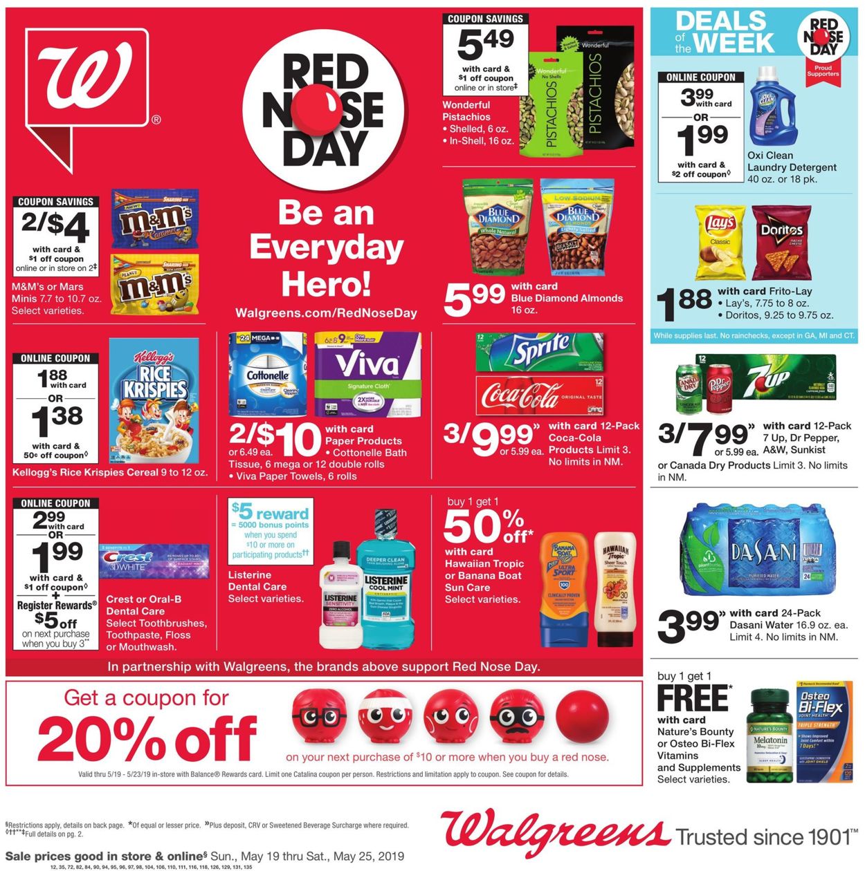 Walgreens Ad from 05/19/2019