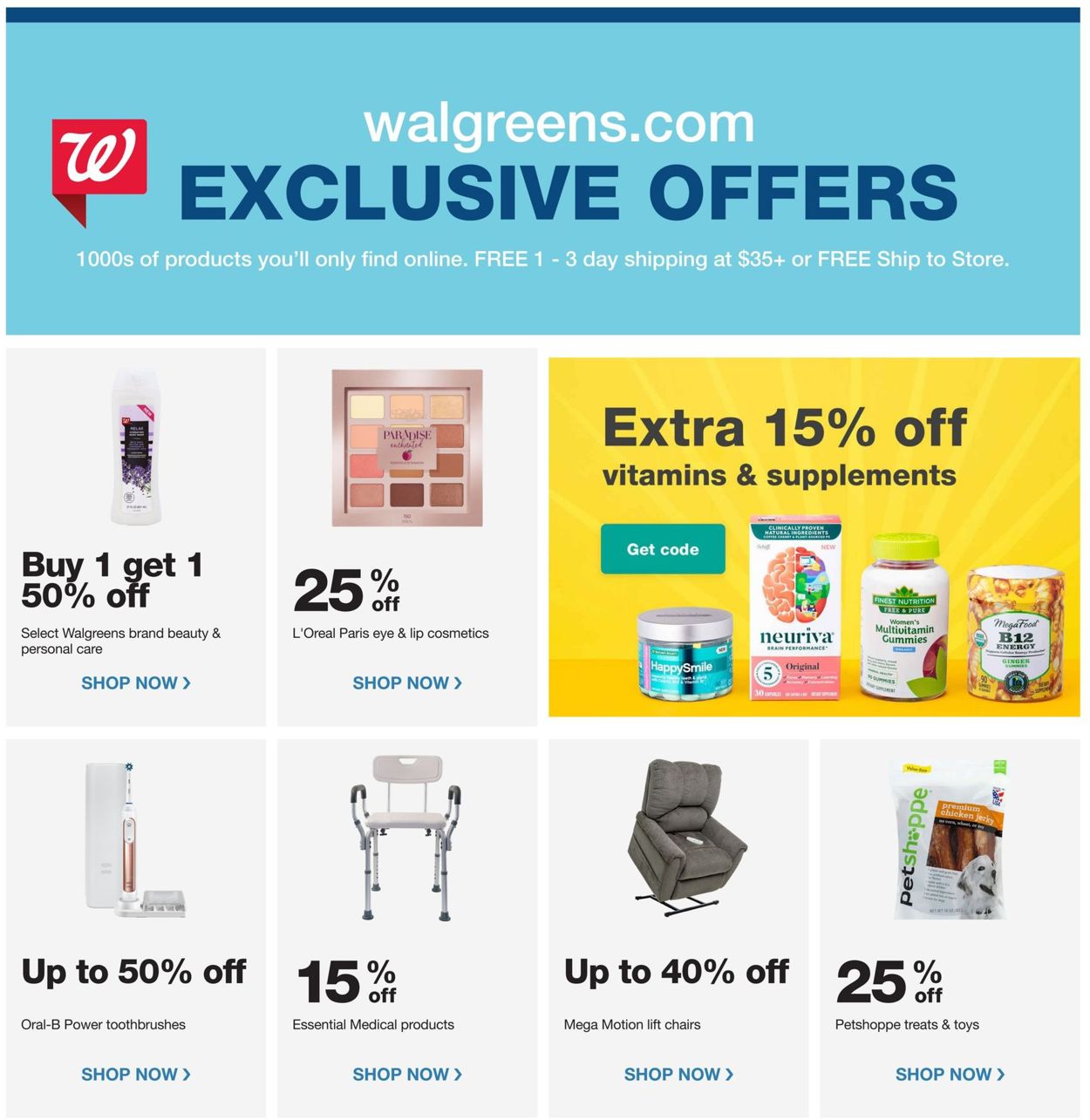 Walgreens Ad from 05/26/2019