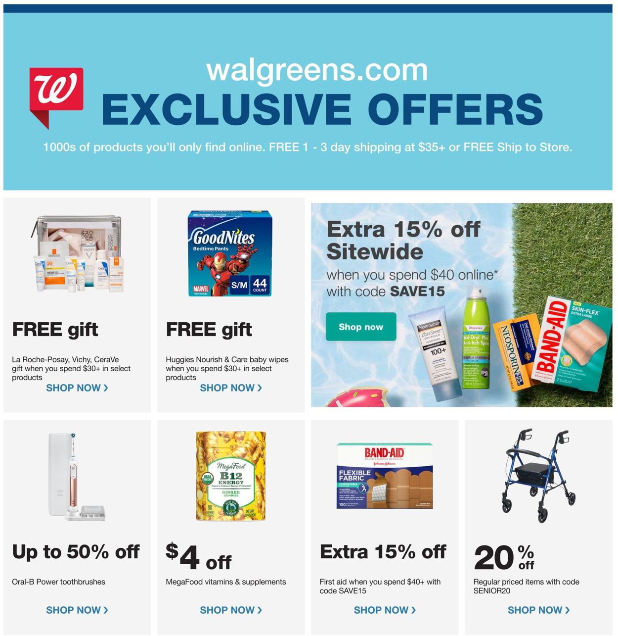 Walgreens Ad from 06/02/2019