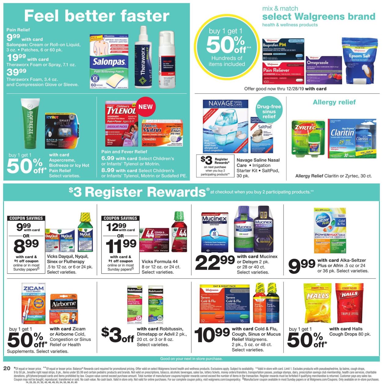 Walgreens Ad from 11/24/2019