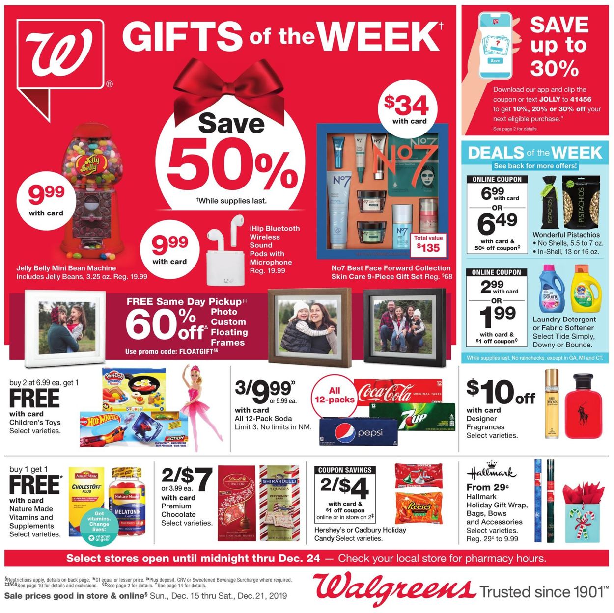 Walgreens Ad from 12/15/2019