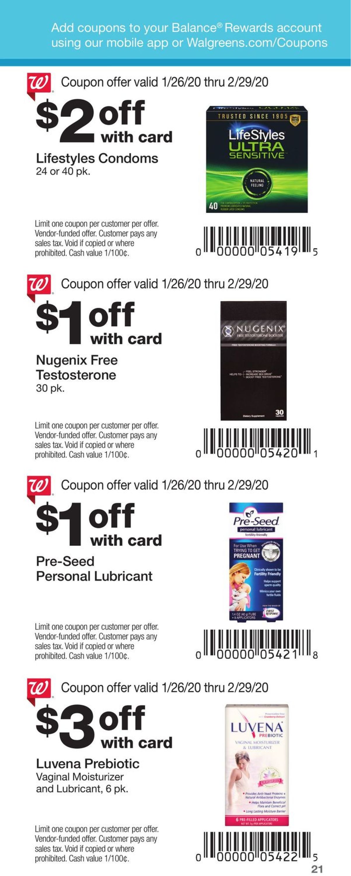 Walgreens Ad from 01/26/2020