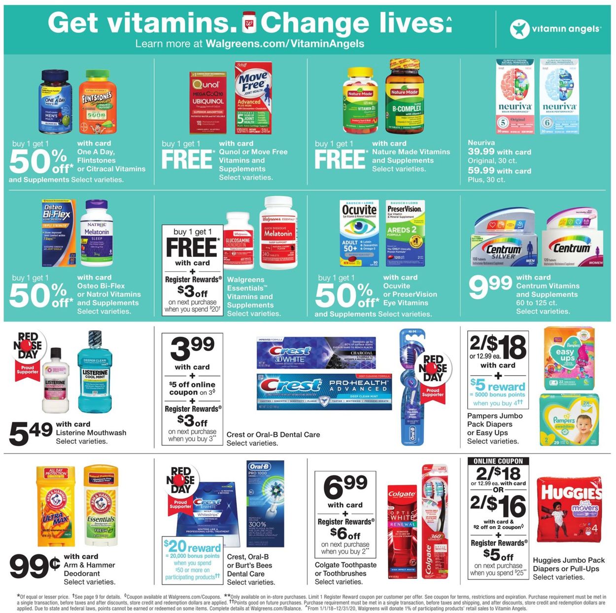 Walgreens Ad from 04/12/2020