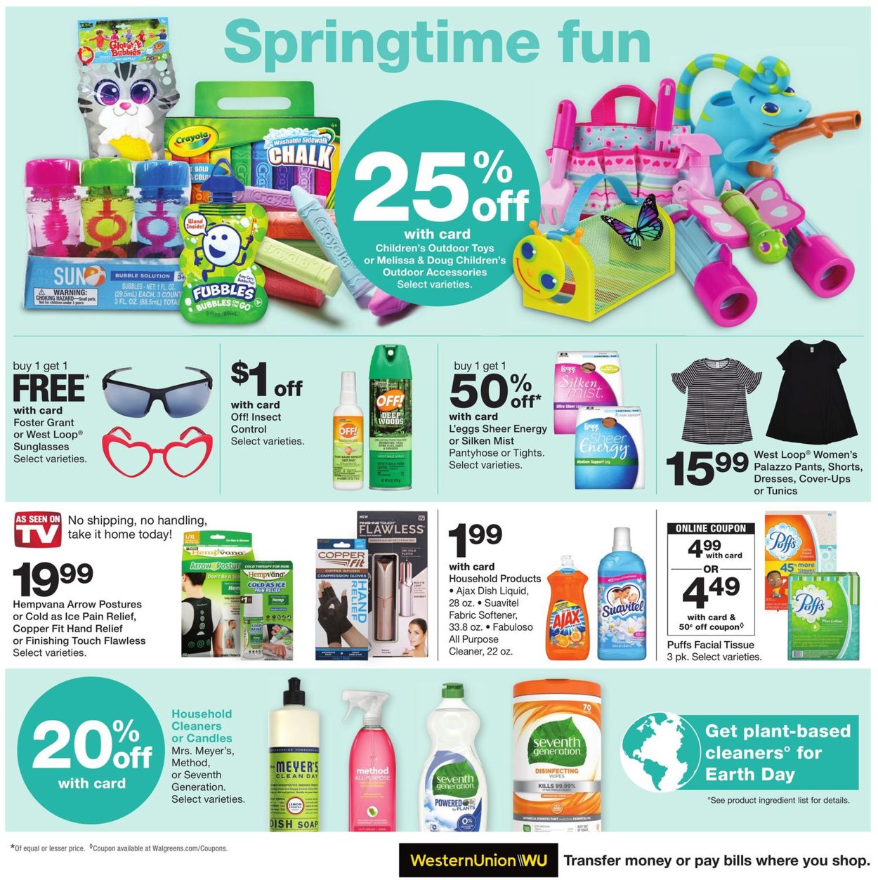 Walgreens Ad from 04/19/2020