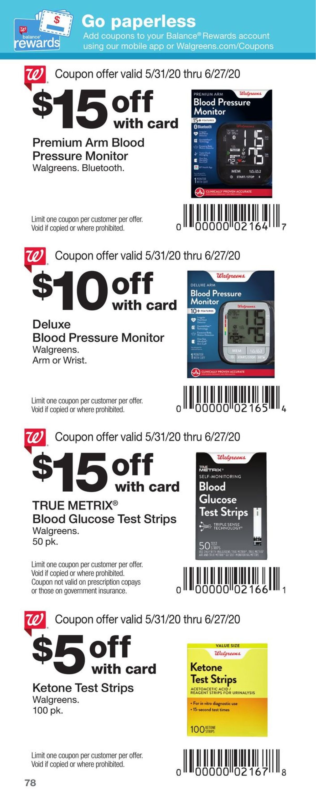 Walgreens Ad from 05/31/2020