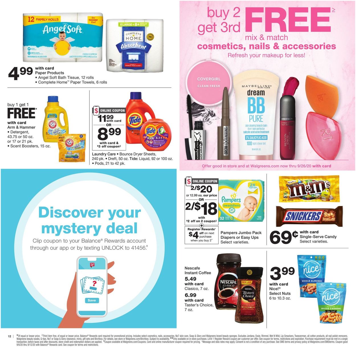 Walgreens Ad from 09/06/2020