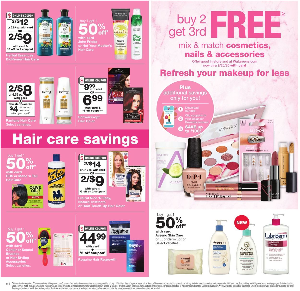 Walgreens Ad from 09/06/2020
