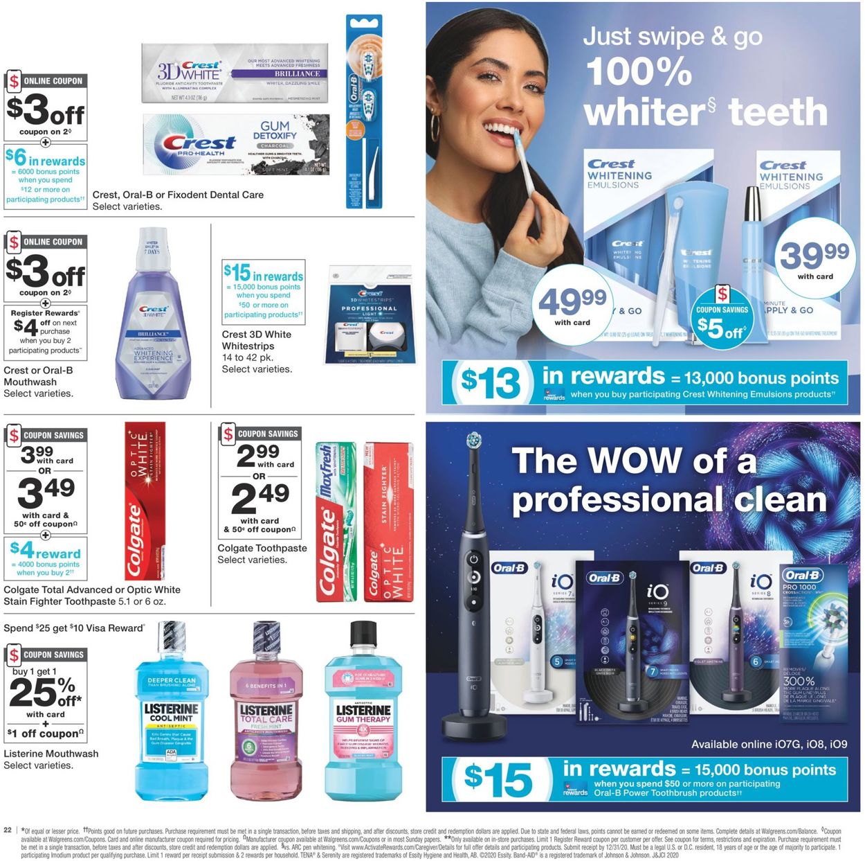Walgreens Ad from 11/01/2020