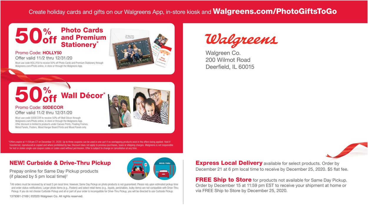 Walgreens Ad from 11/02/2020