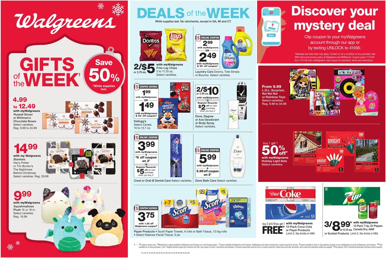 Walgreens Ad from 11/15/2020
