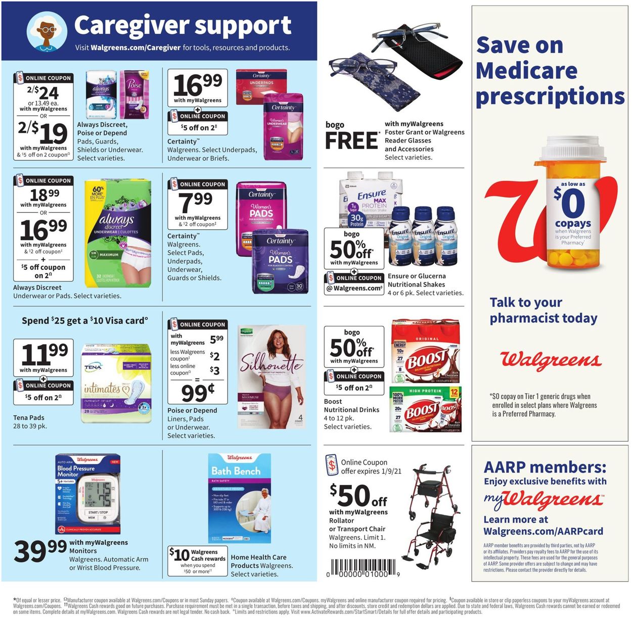 Walgreens Ad from 01/03/2021