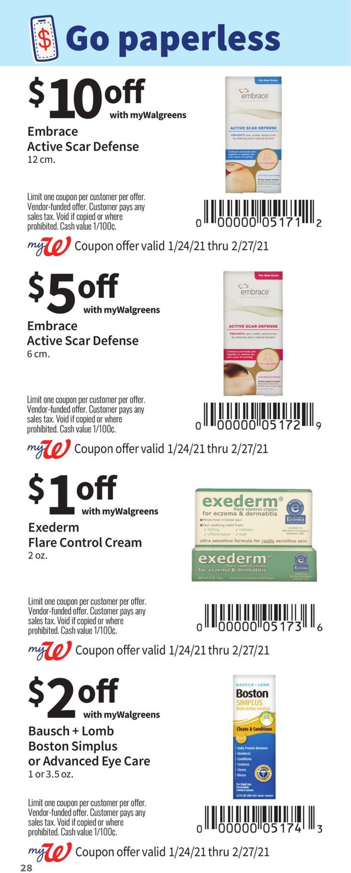 Walgreens Ad from 01/24/2021