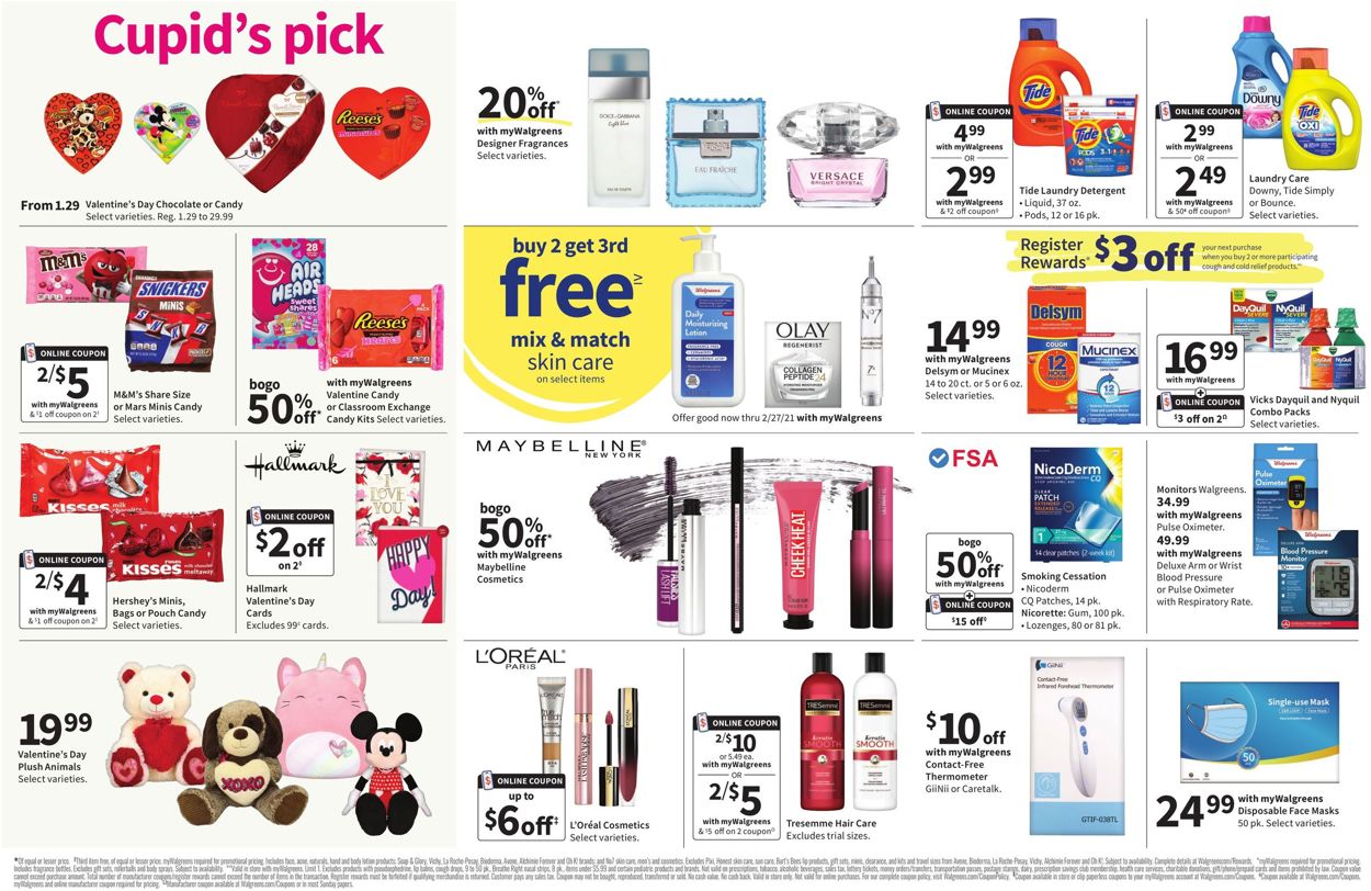 Walgreens Ad from 01/31/2021