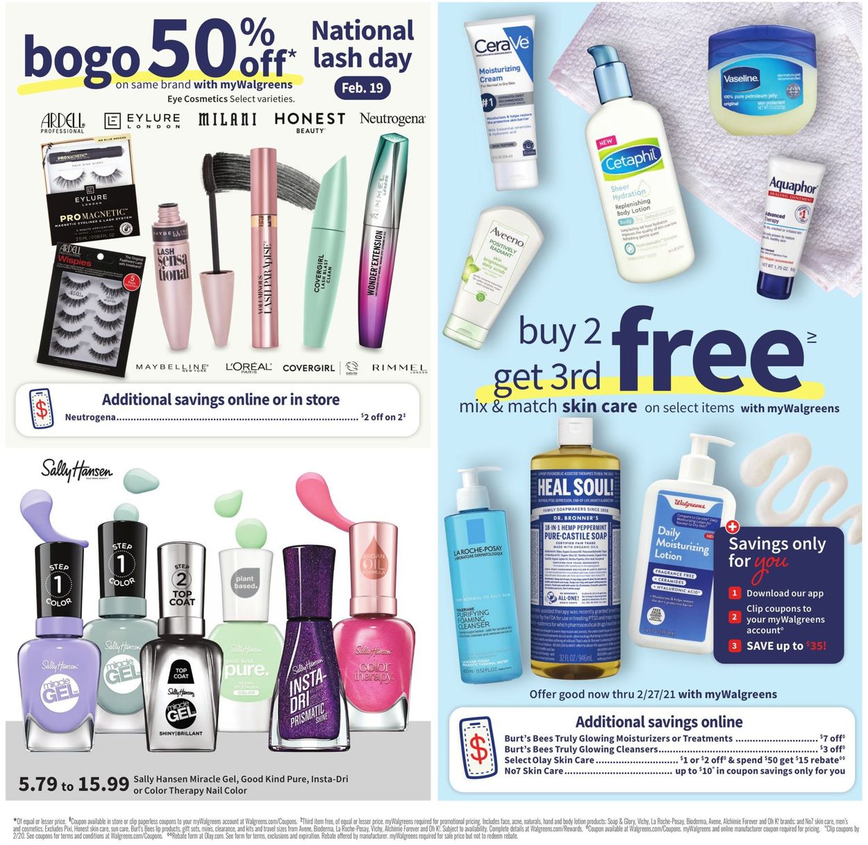 Walgreens Ad from 02/14/2021