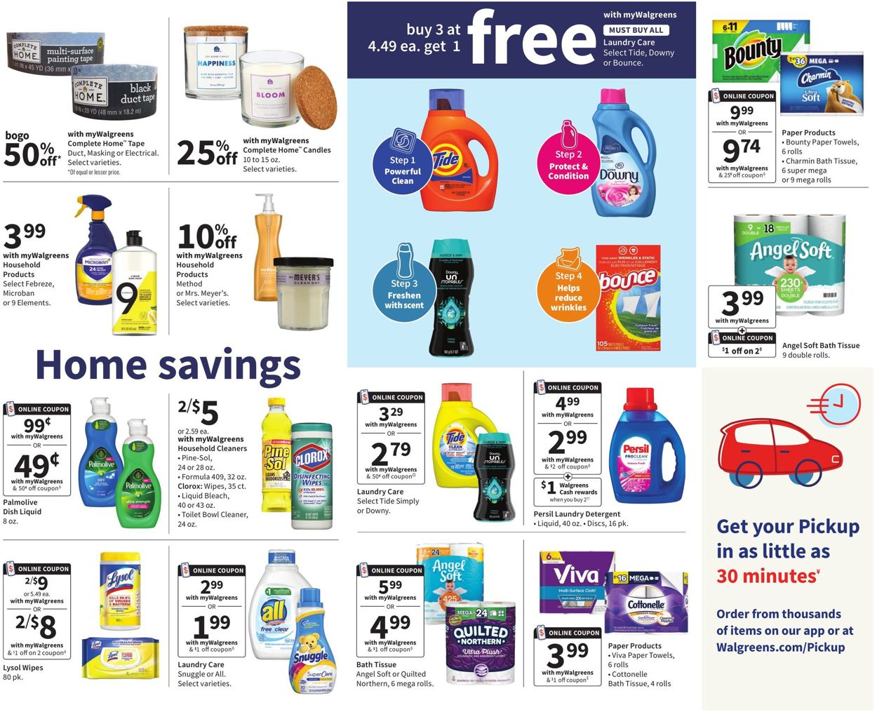 Walgreens Ad from 10/17/2021
