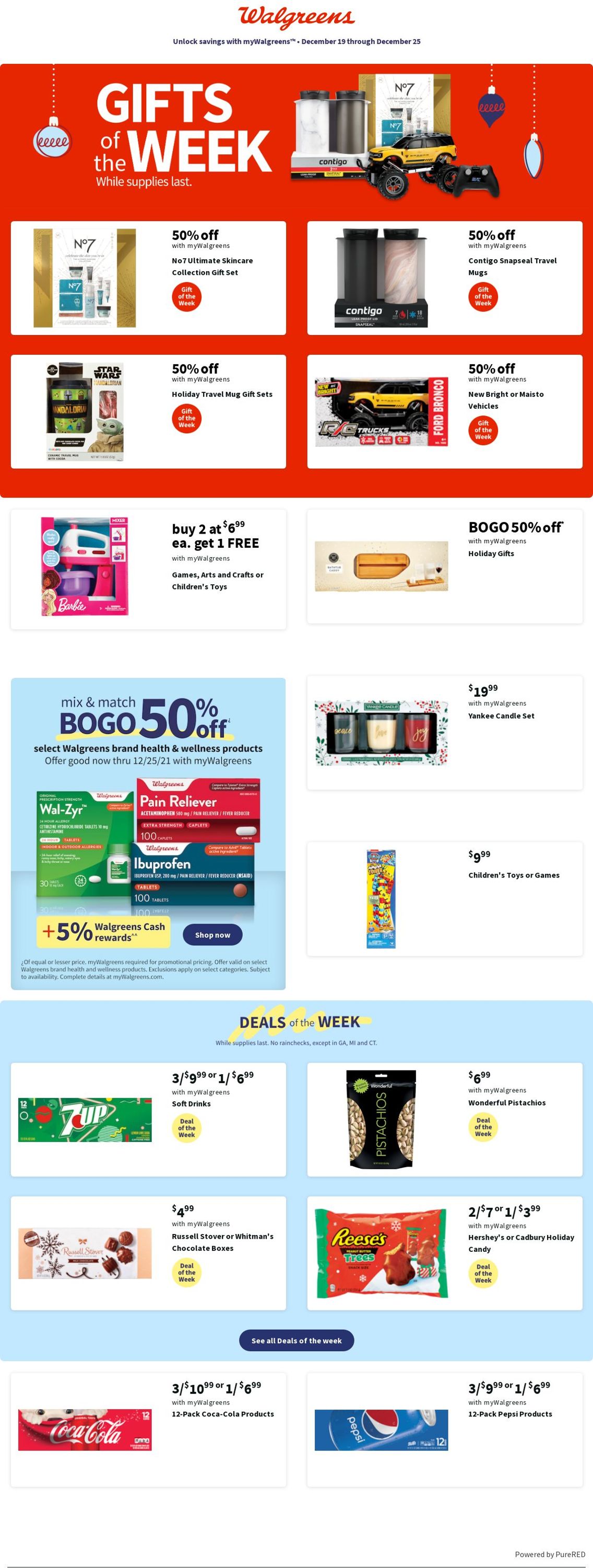 Walgreens Ad from 12/19/2021