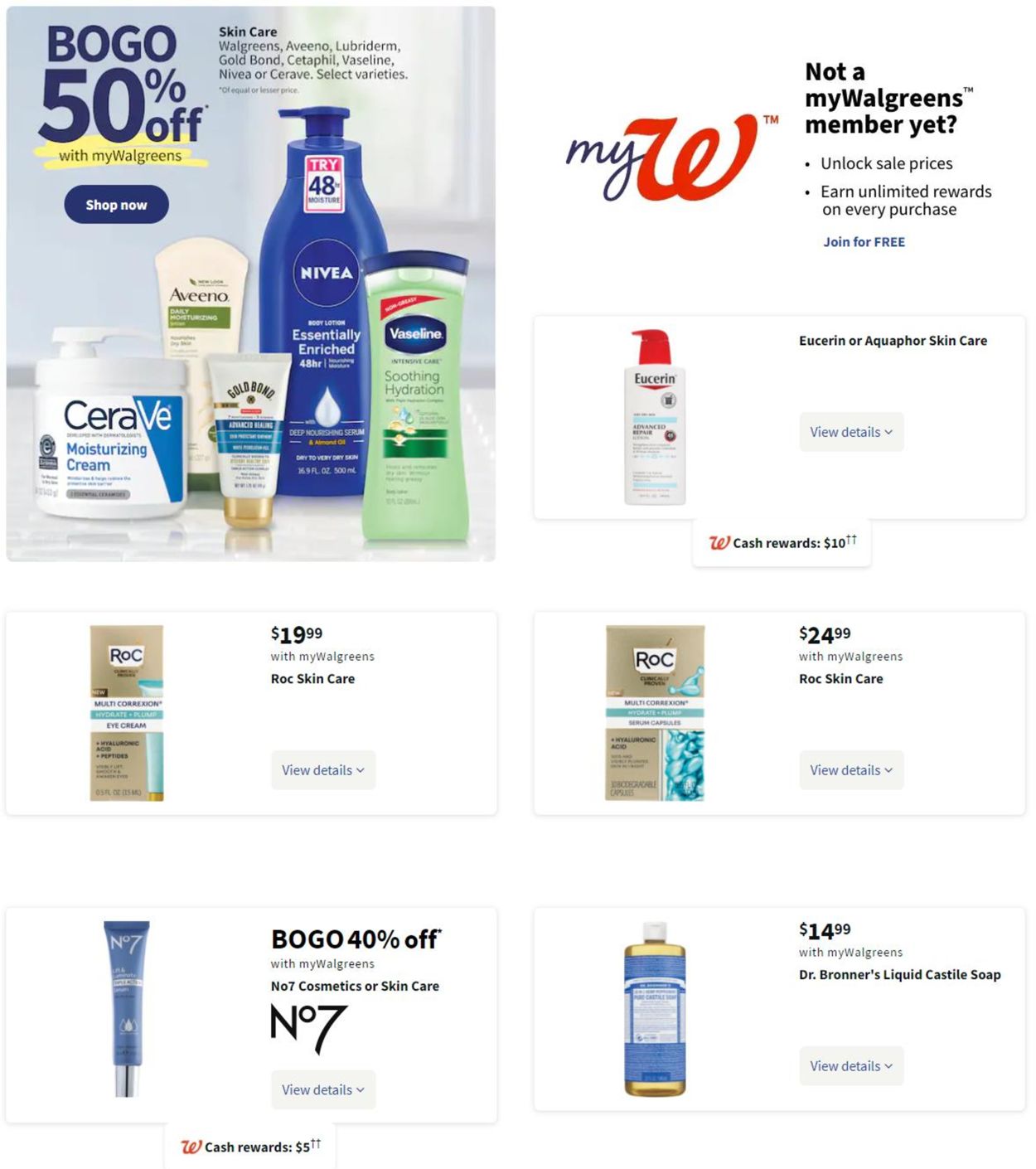 Walgreens Ad from 01/09/2022