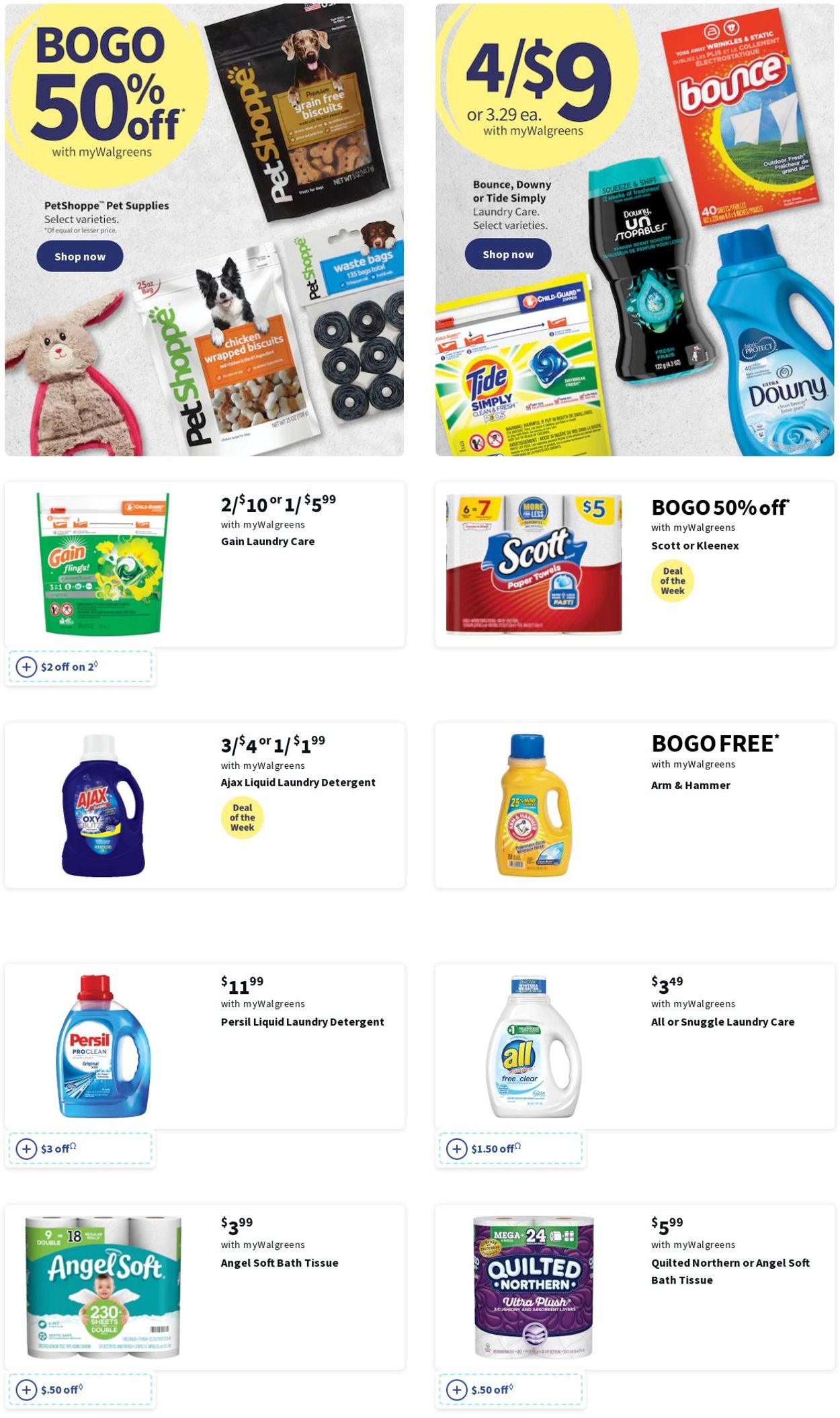 Walgreens Ad from 01/16/2022