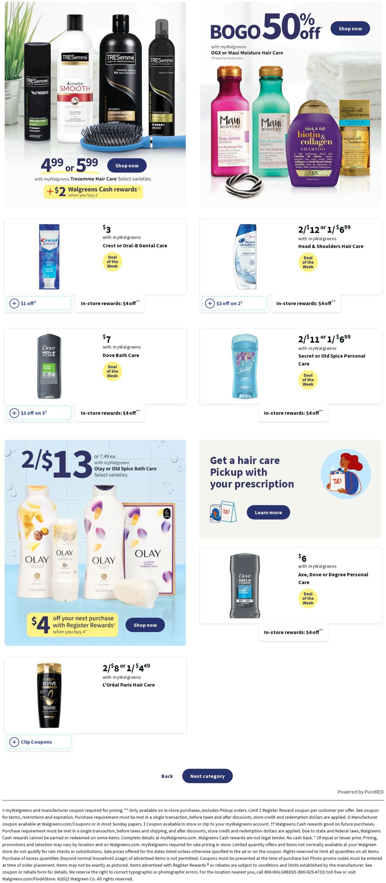 Walgreens Ad from 01/16/2022