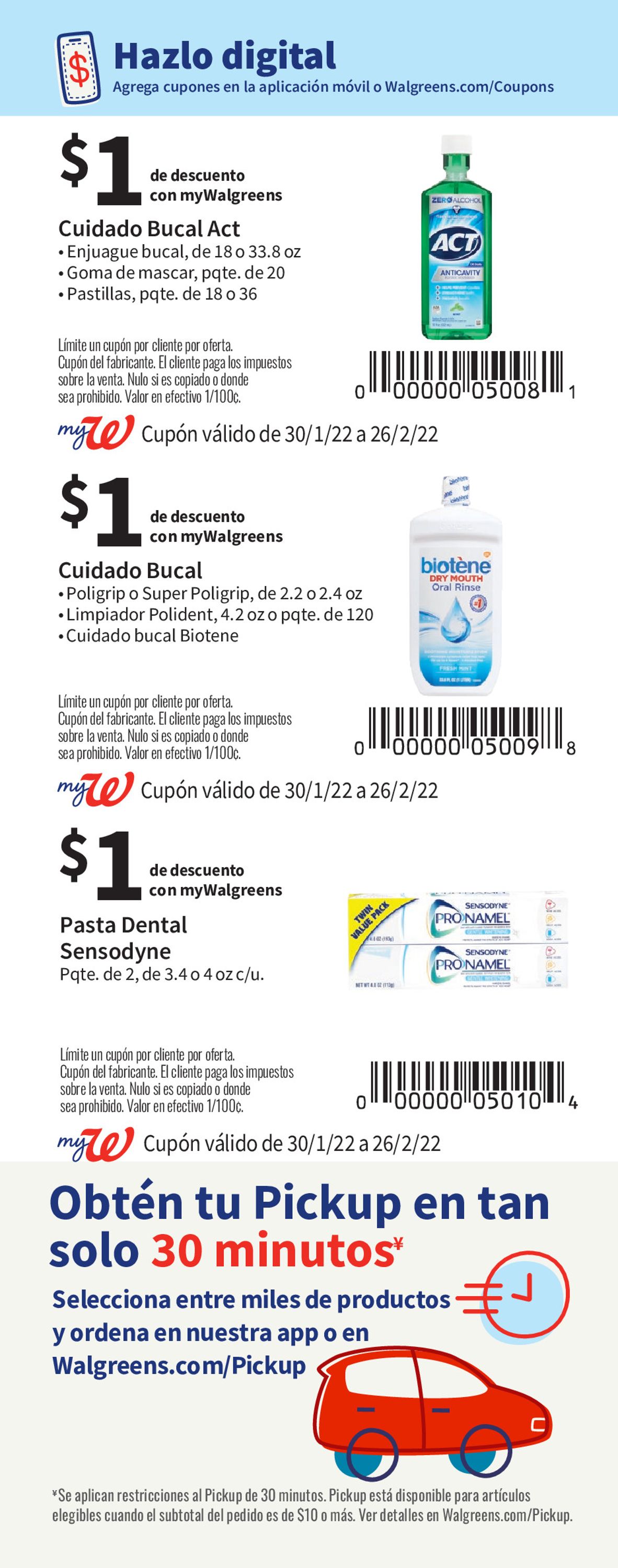 Walgreens Ad from 01/30/2022