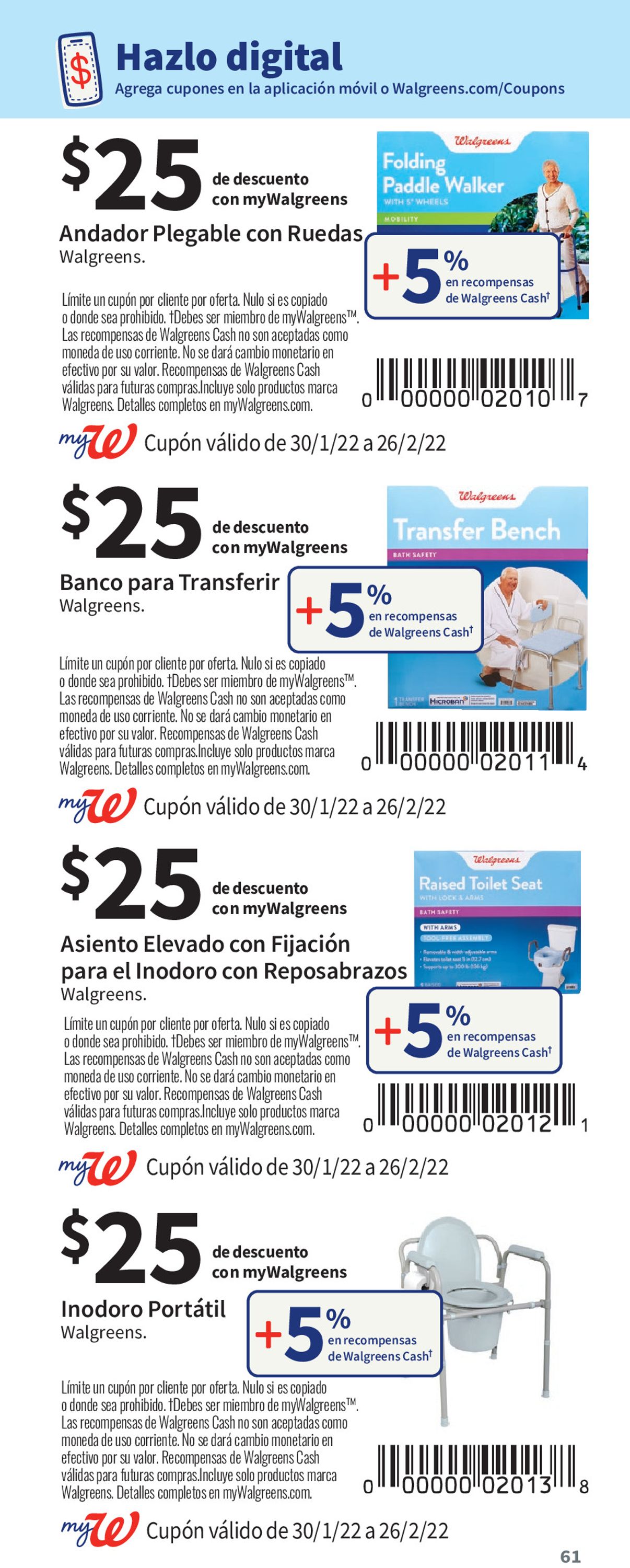 Walgreens Ad from 01/30/2022