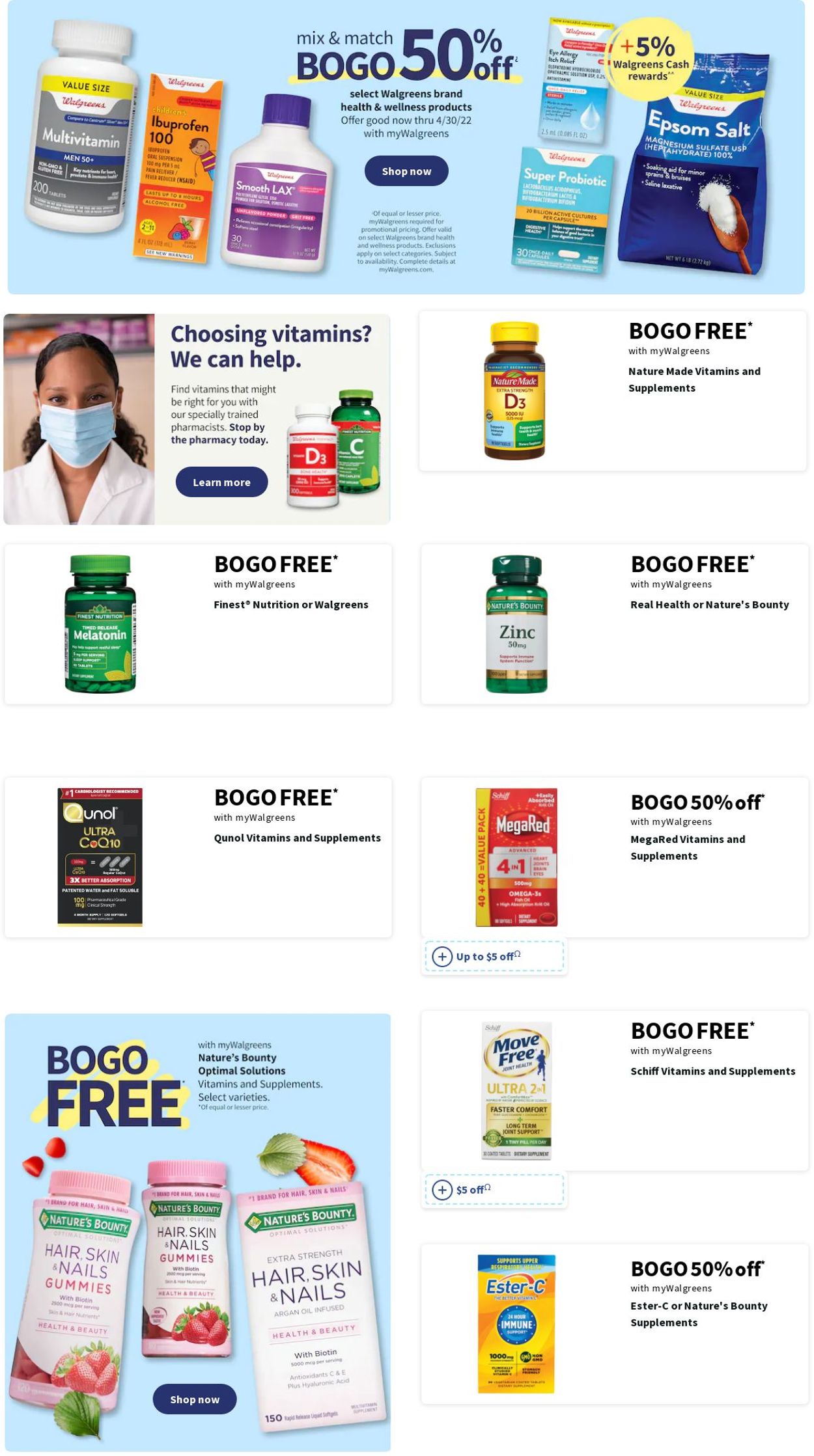 Walgreens Ad from 02/27/2022