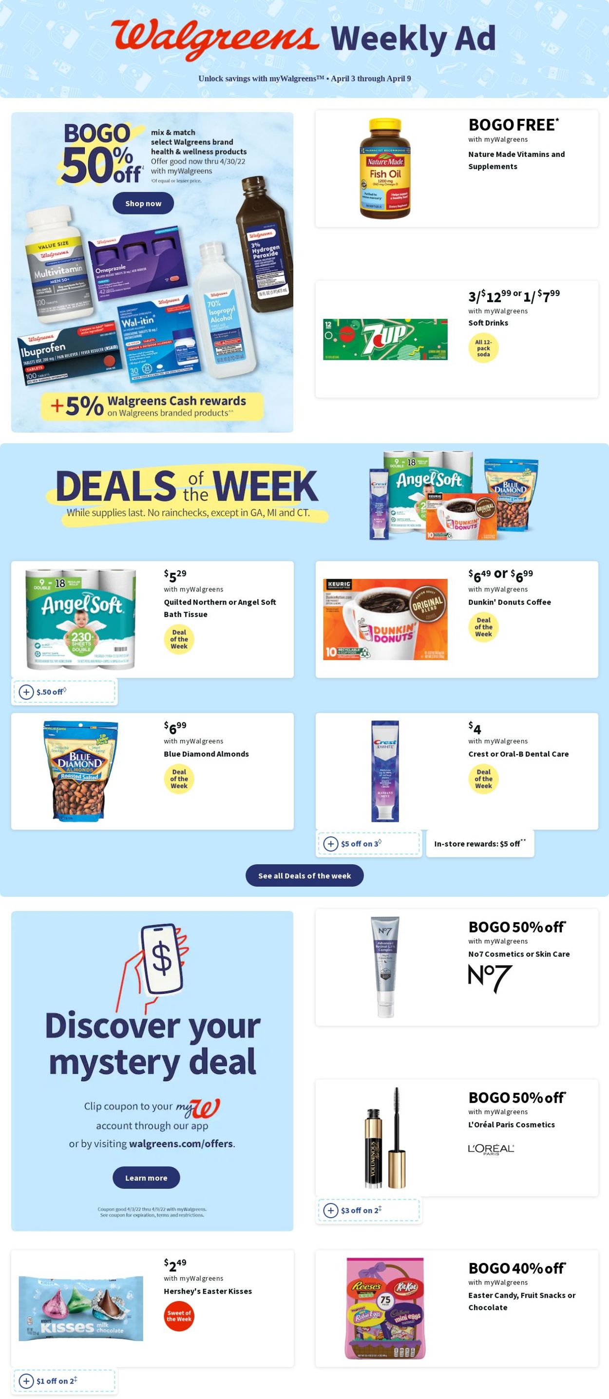 Walgreens Ad from 04/03/2022