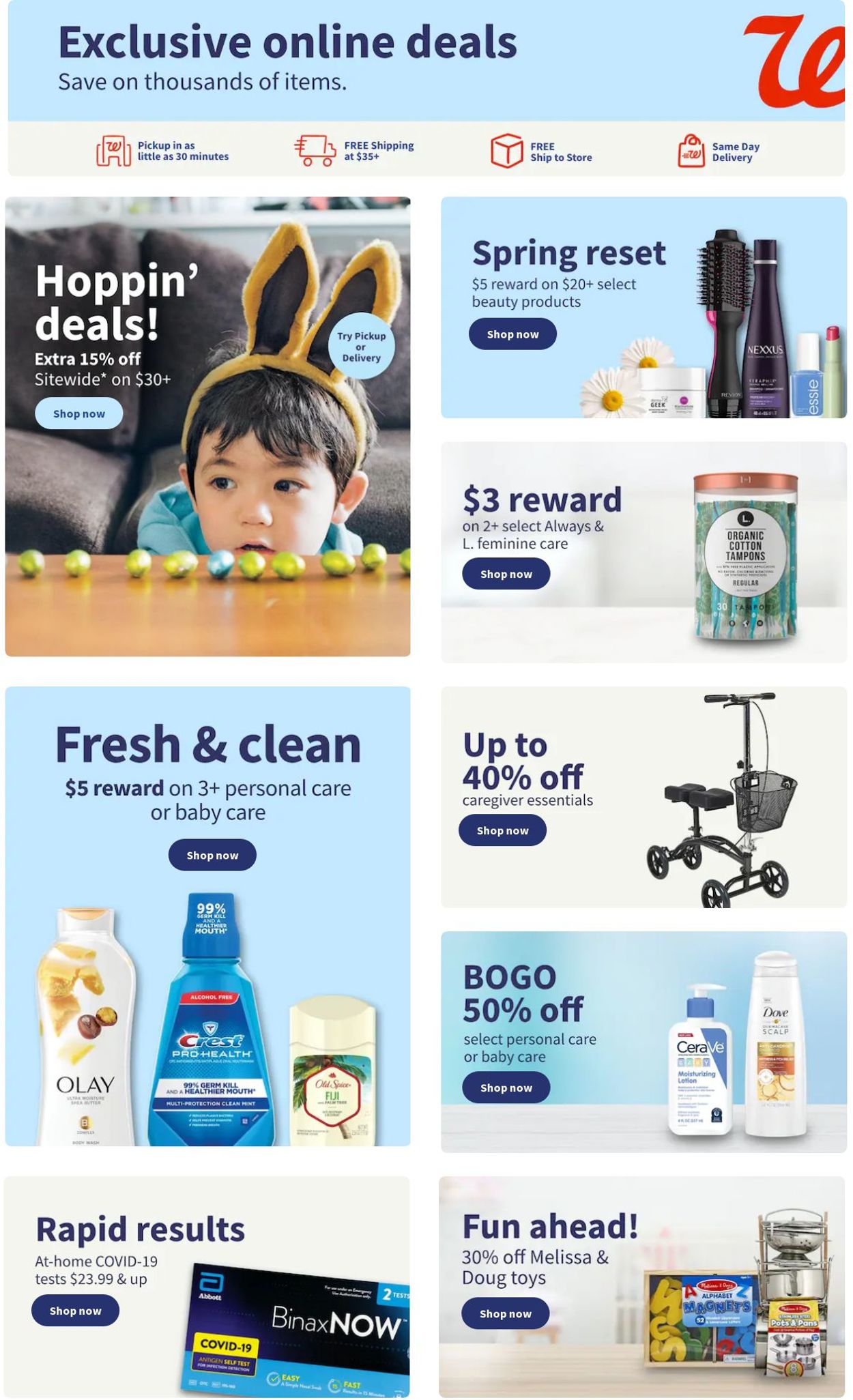 Walgreens Ad from 04/10/2022