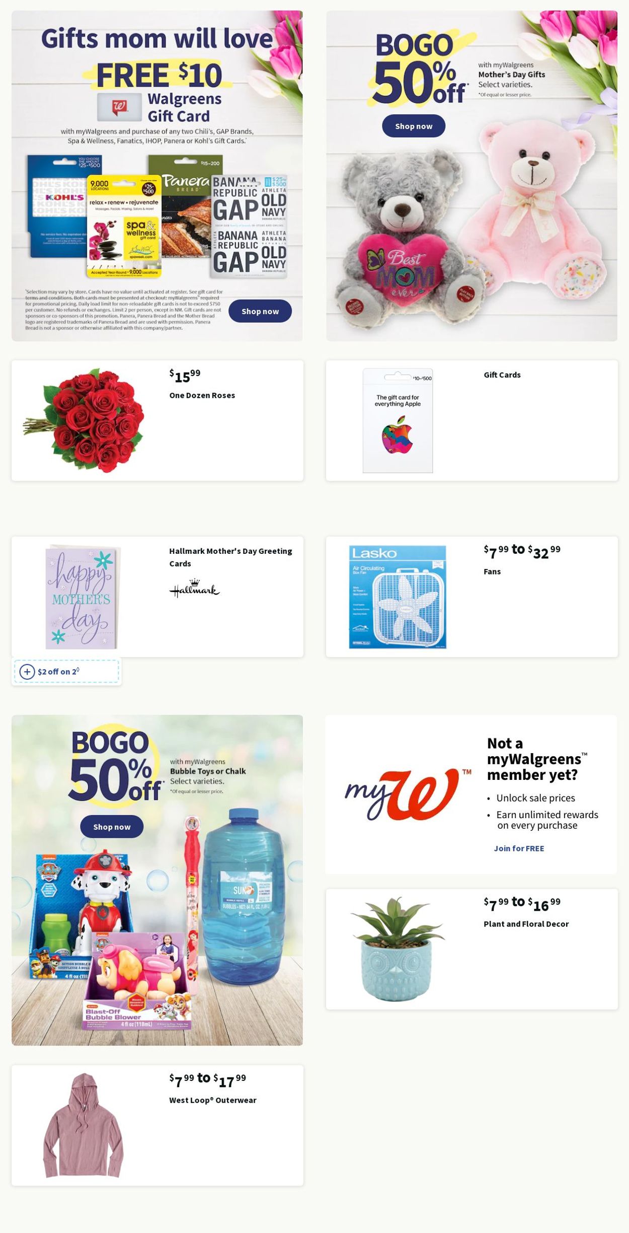 Walgreens Ad from 05/01/2022
