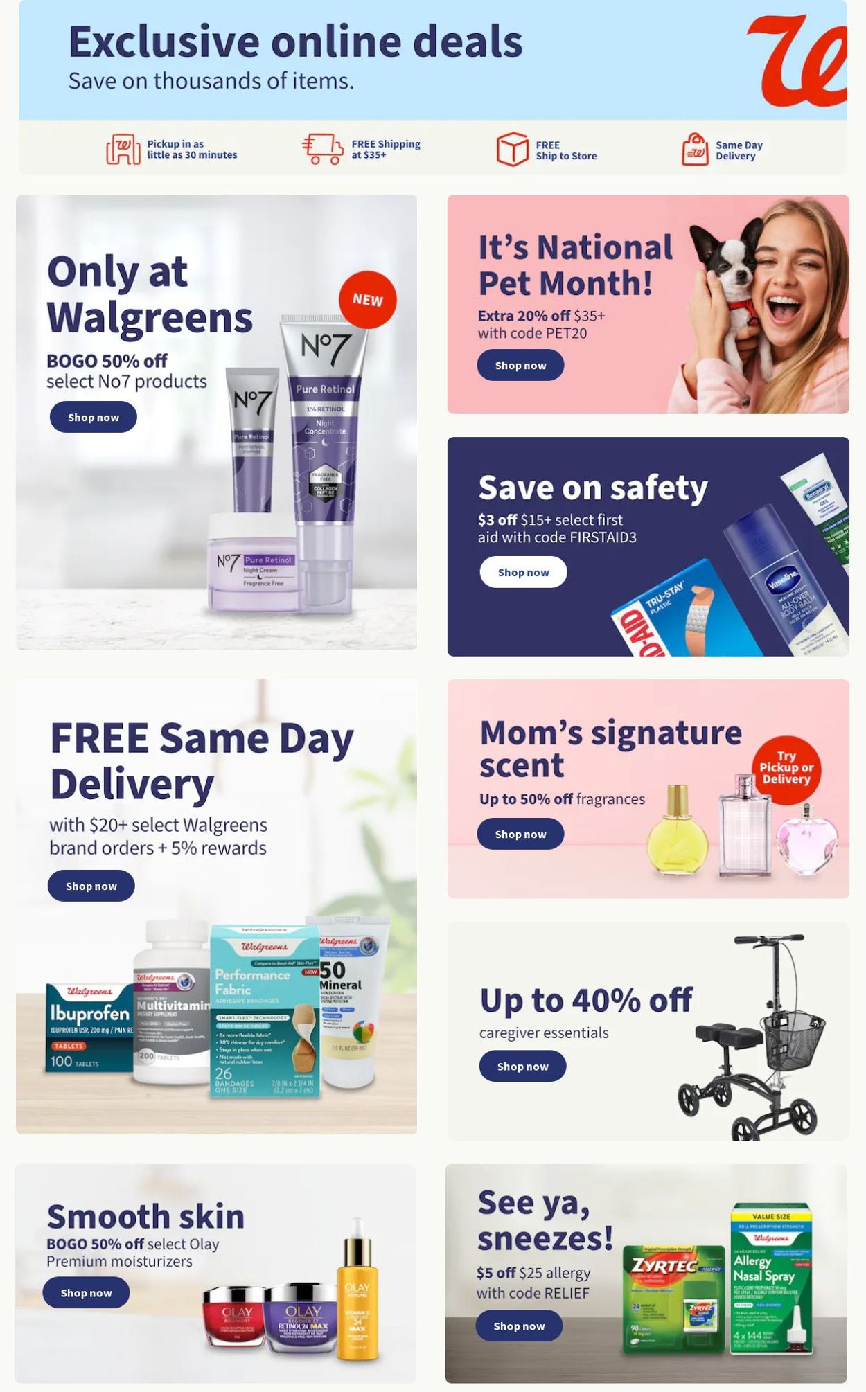 Walgreens Ad from 05/08/2022