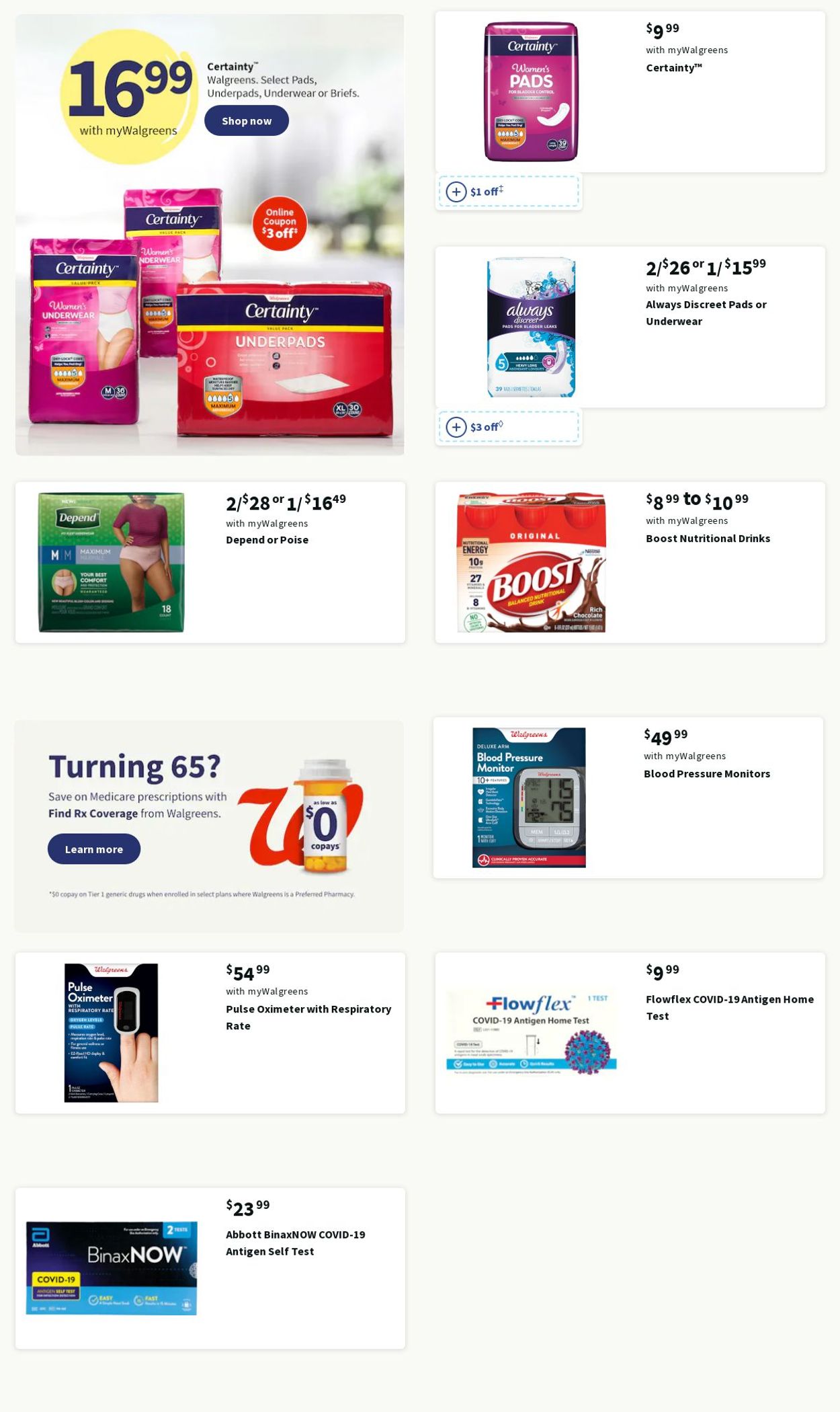 Walgreens Ad from 05/15/2022