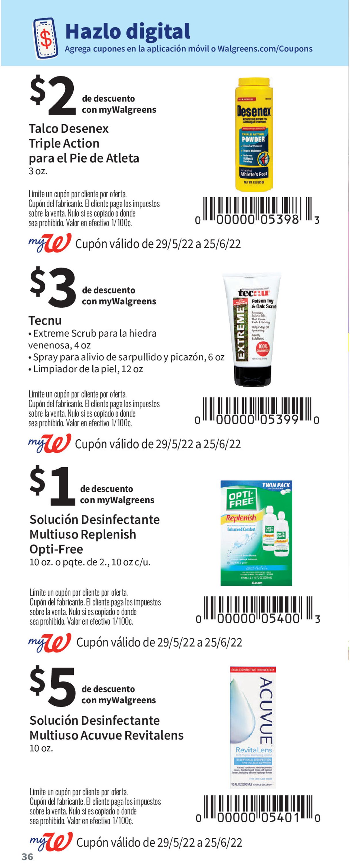 Walgreens Ad from 05/29/2022