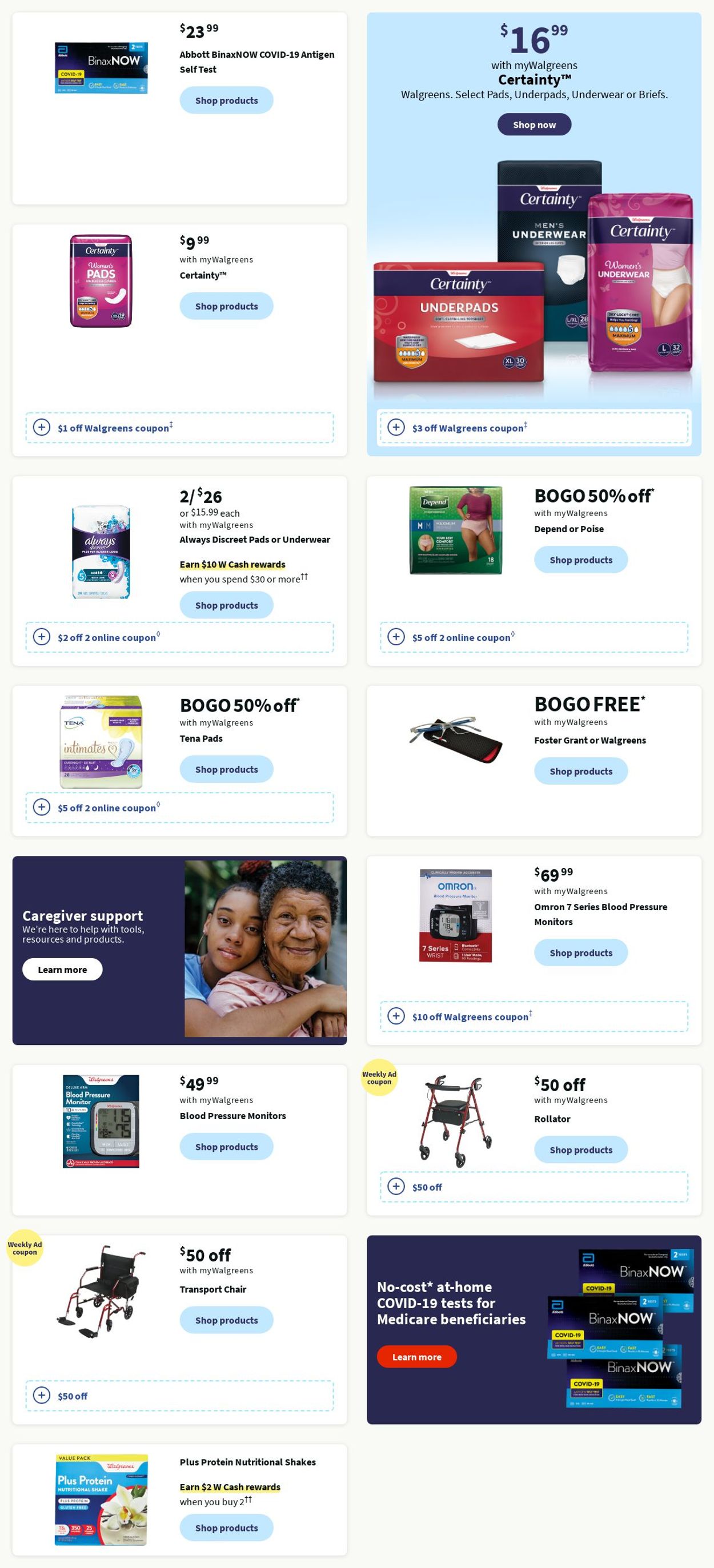 Walgreens Ad from 06/05/2022