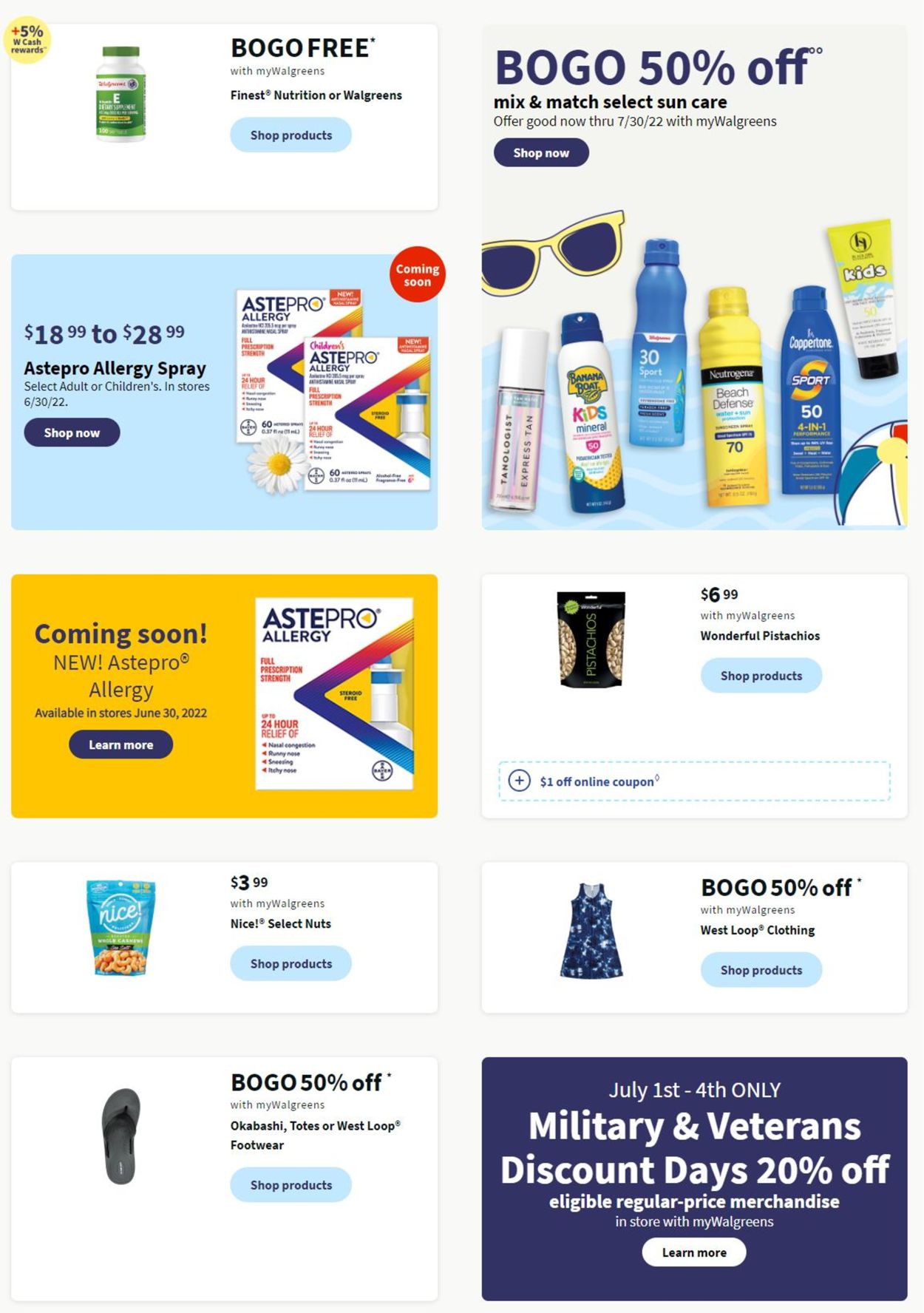 Walgreens Ad from 06/26/2022