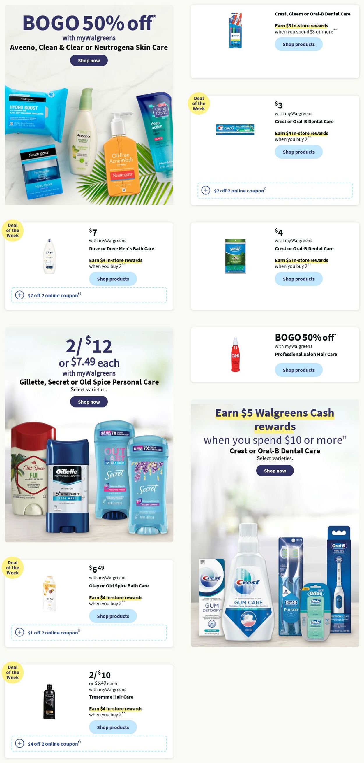 Walgreens Ad from 07/17/2022