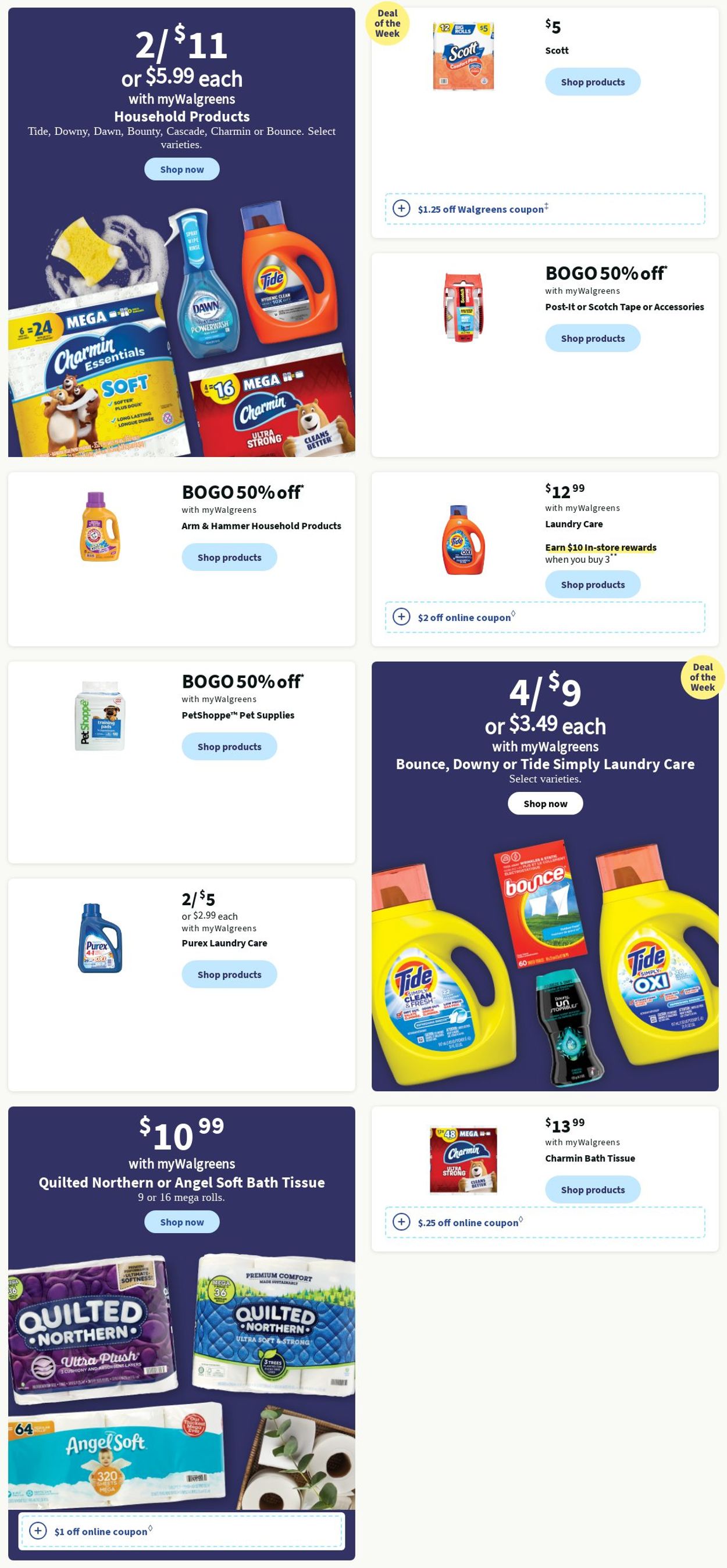 Walgreens Ad from 07/31/2022