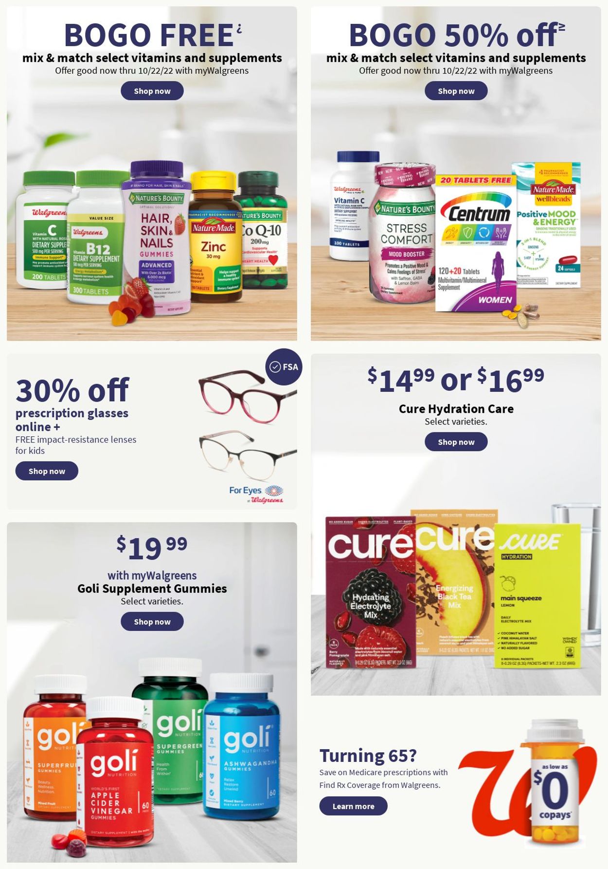 Walgreens Ad from 08/28/2022