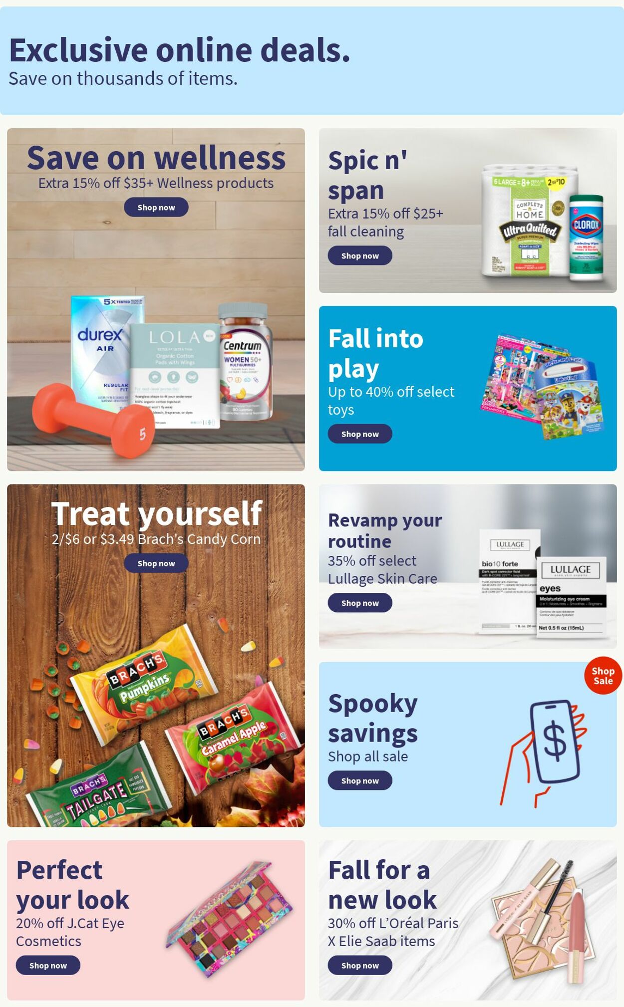 Walgreens Ad from 10/02/2022