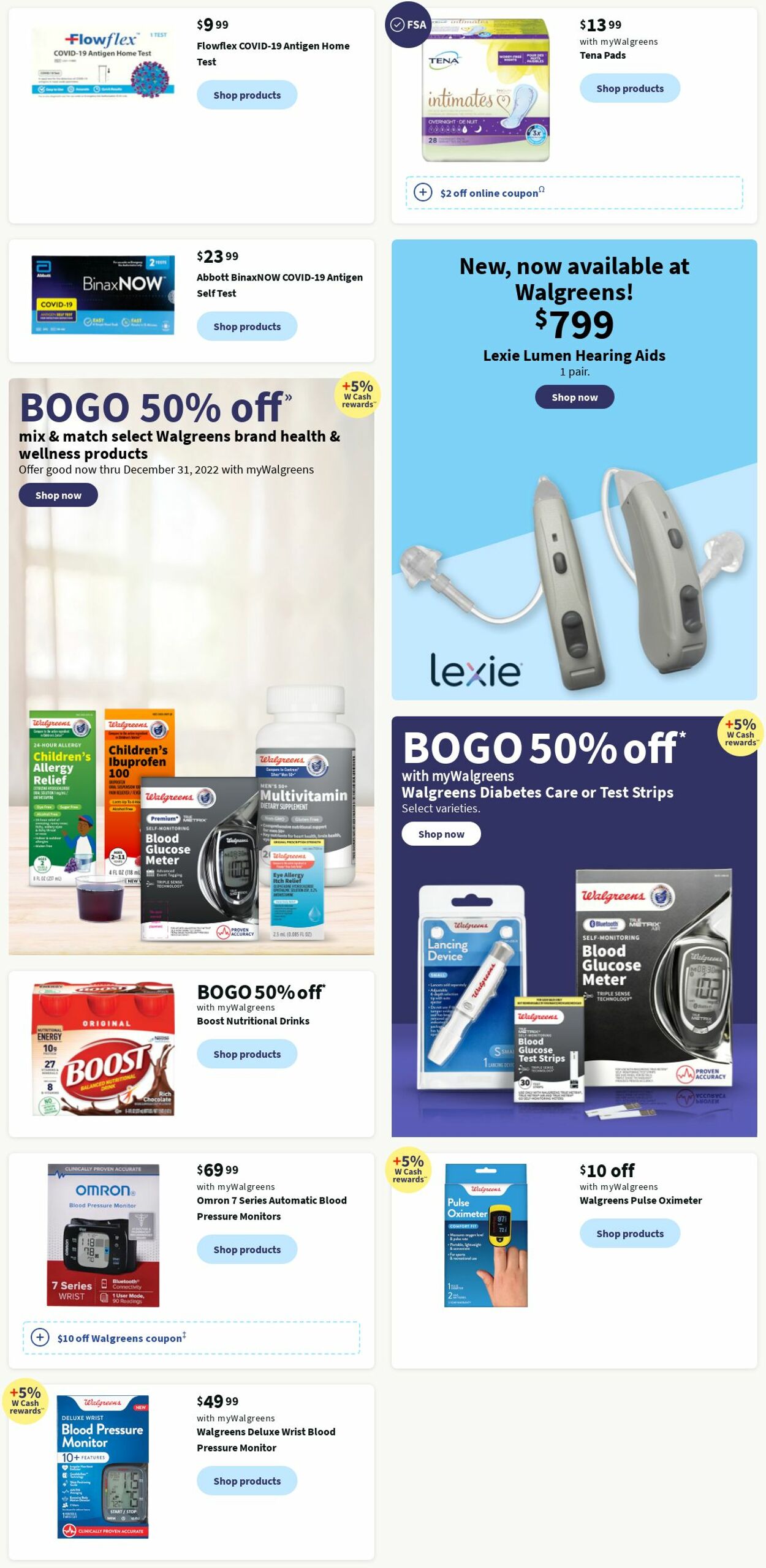 Walgreens Ad from 10/30/2022
