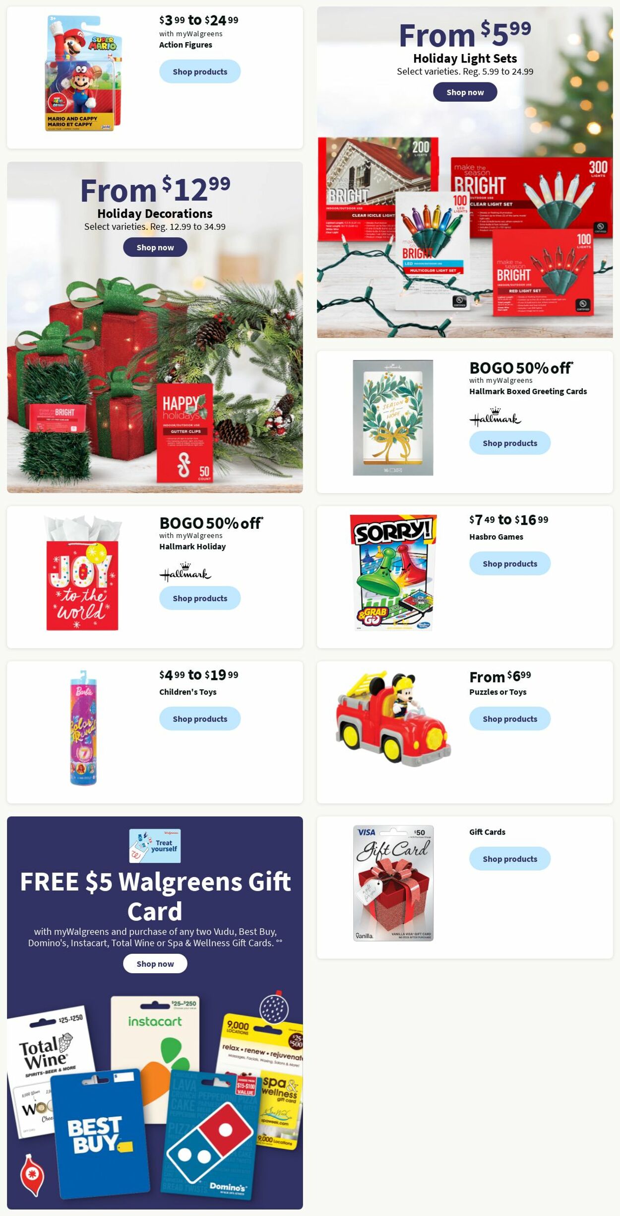 Walgreens Ad from 11/06/2022
