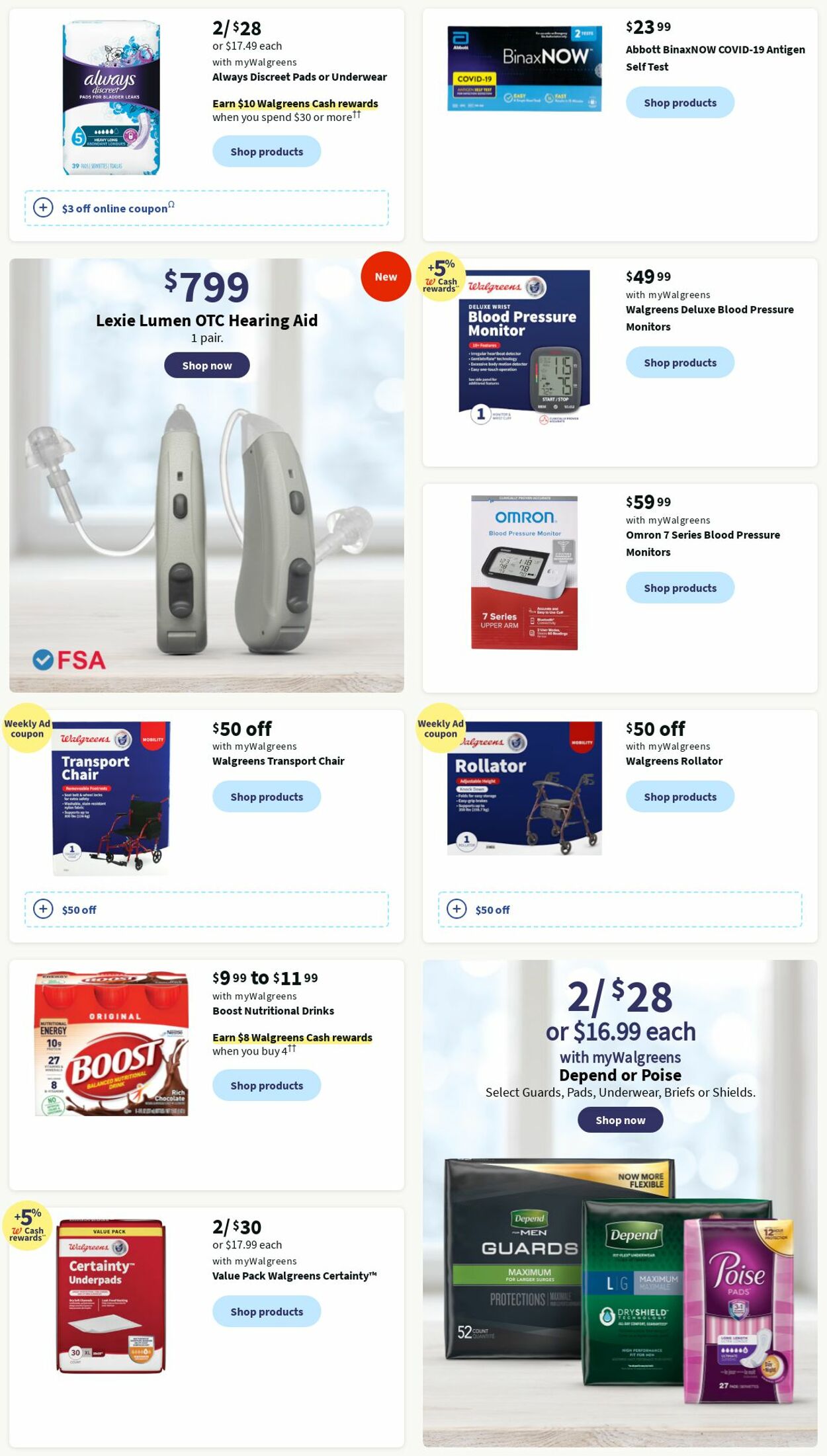 Walgreens Ad from 01/15/2023