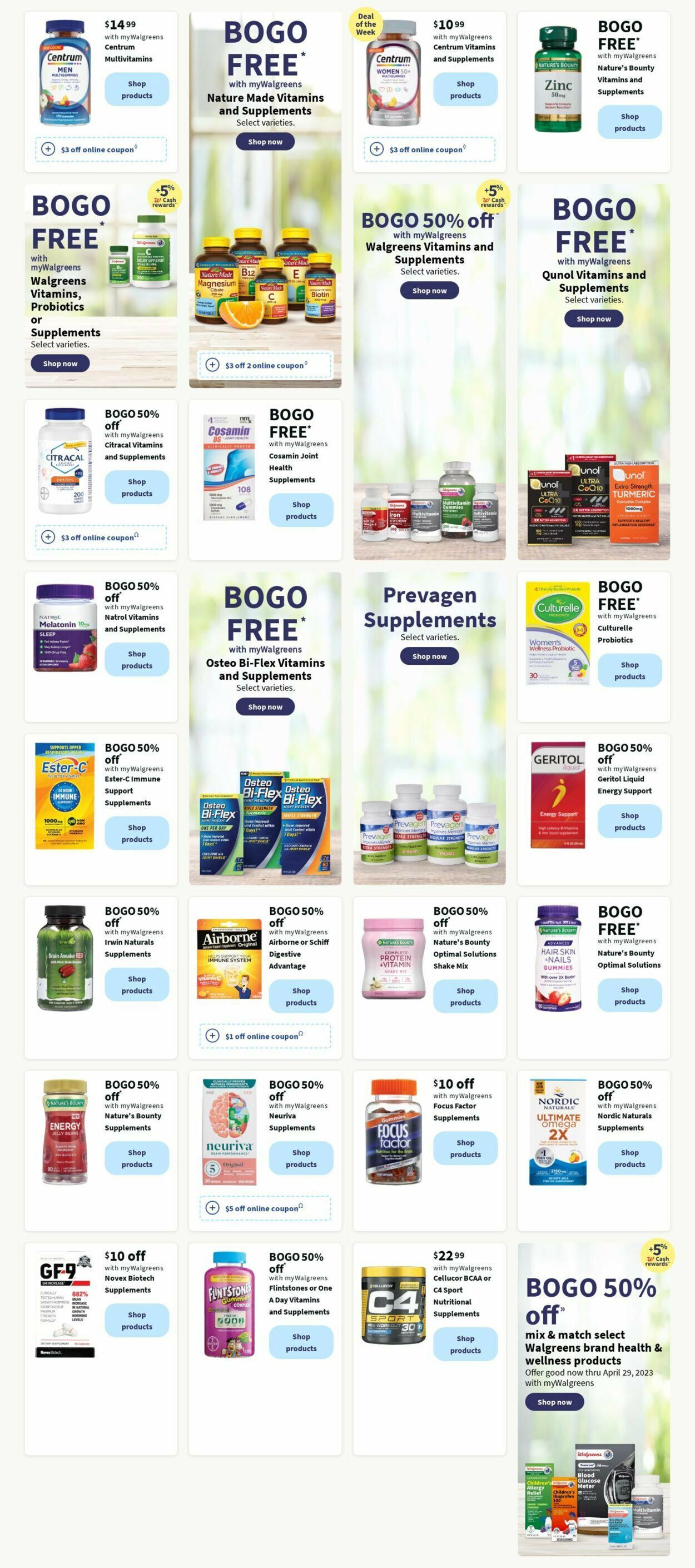 Walgreens Ad from 03/06/2023